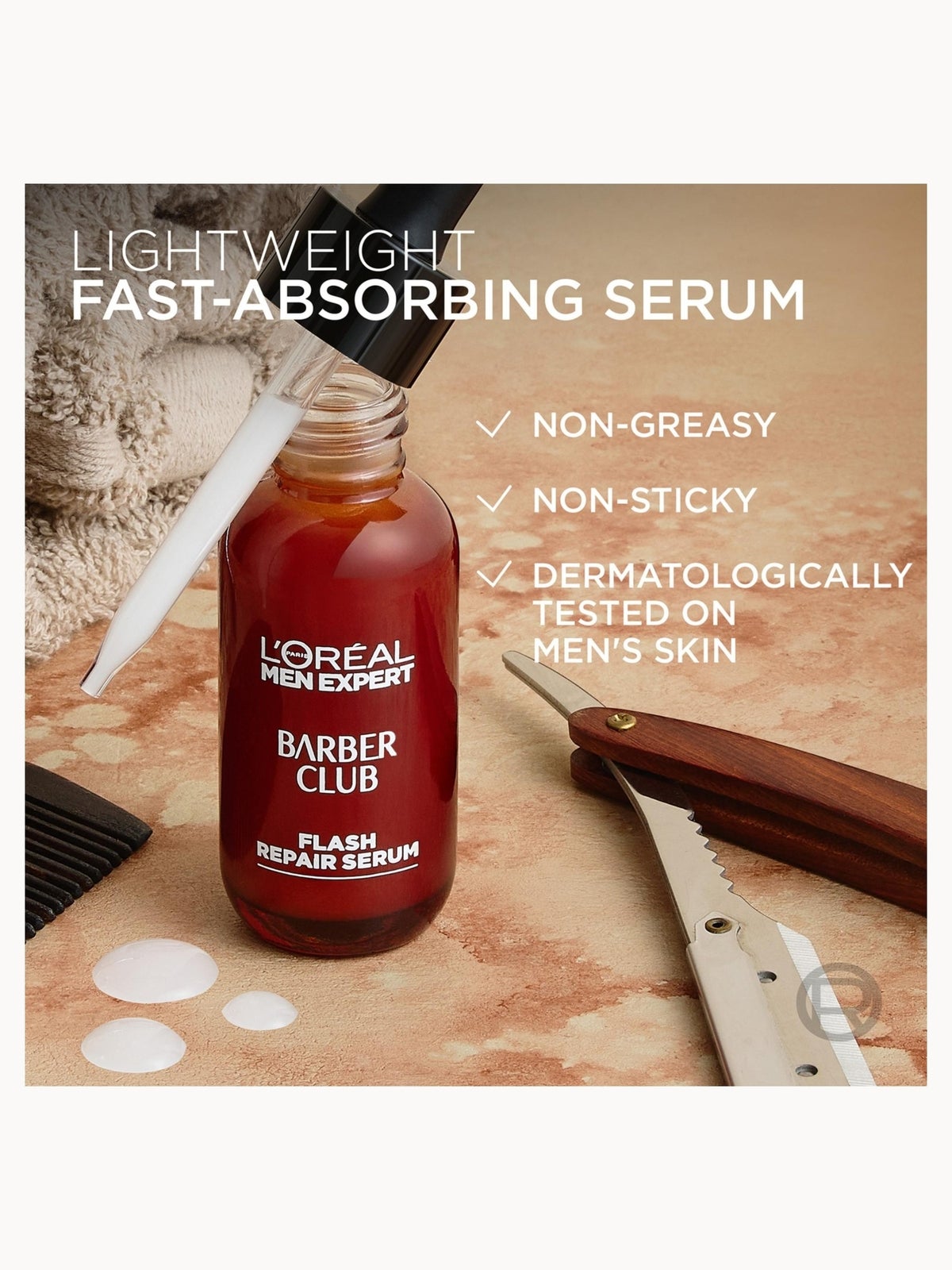 L'Oreal Paris Men Expert Barber Club Repair Serum 30ml 2