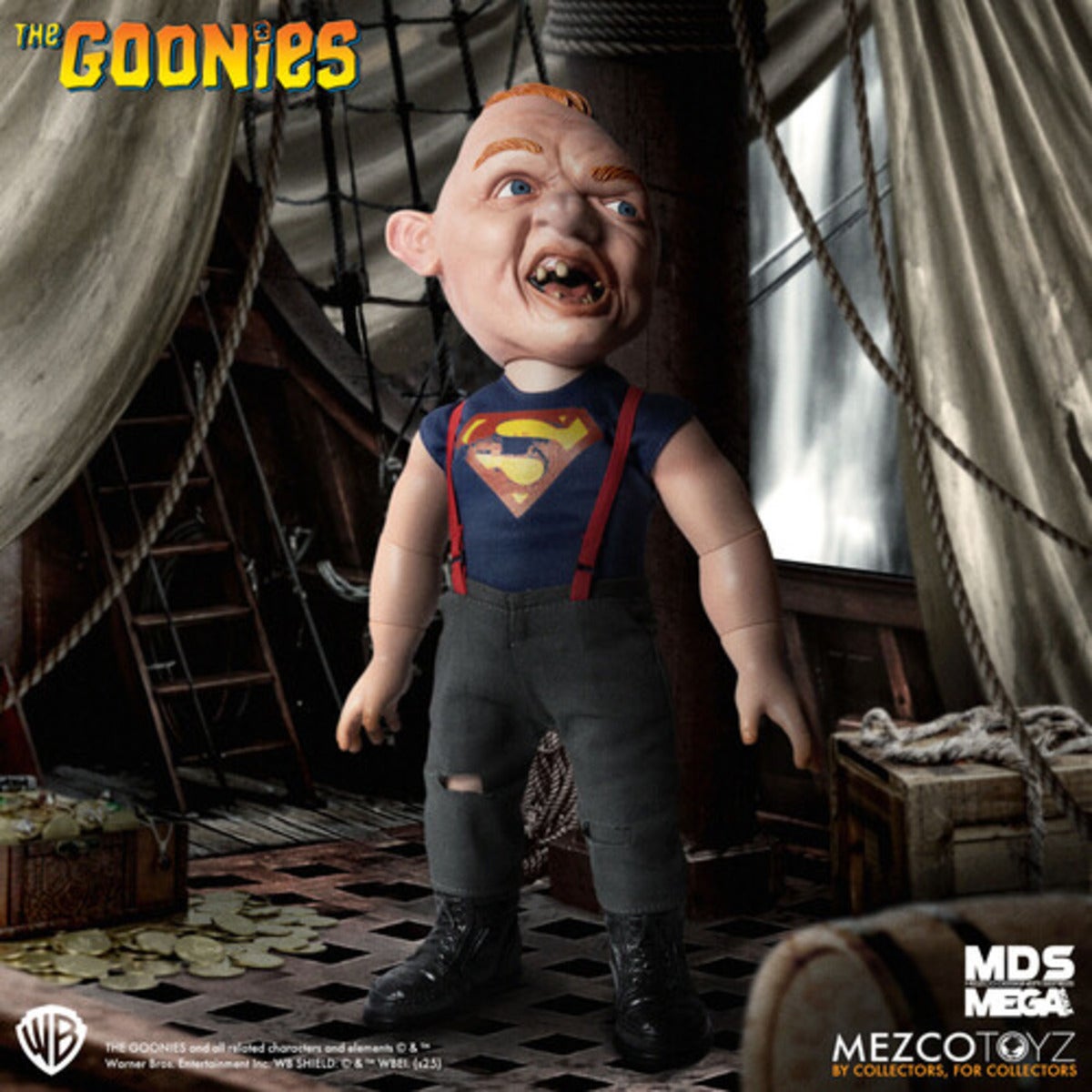 MEZCO GOONIES SLOTH 15 MDS MEGA SCALE FIGURE WITH SOUND