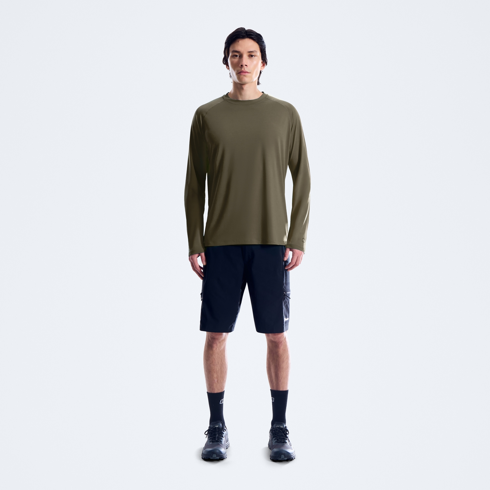 Men's Ivyhill Light Long Sleeve Tech Tee - Grey