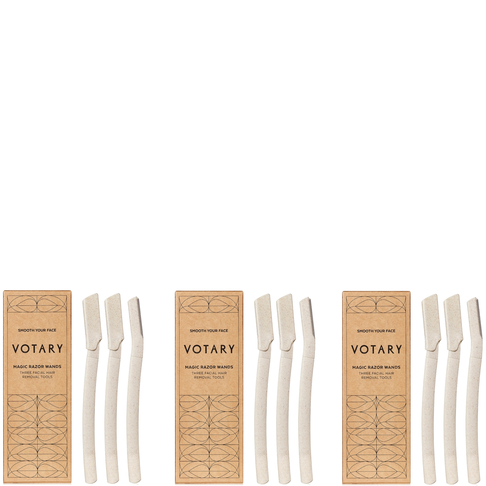 Votary 3 x 3 Magic Razor Wands