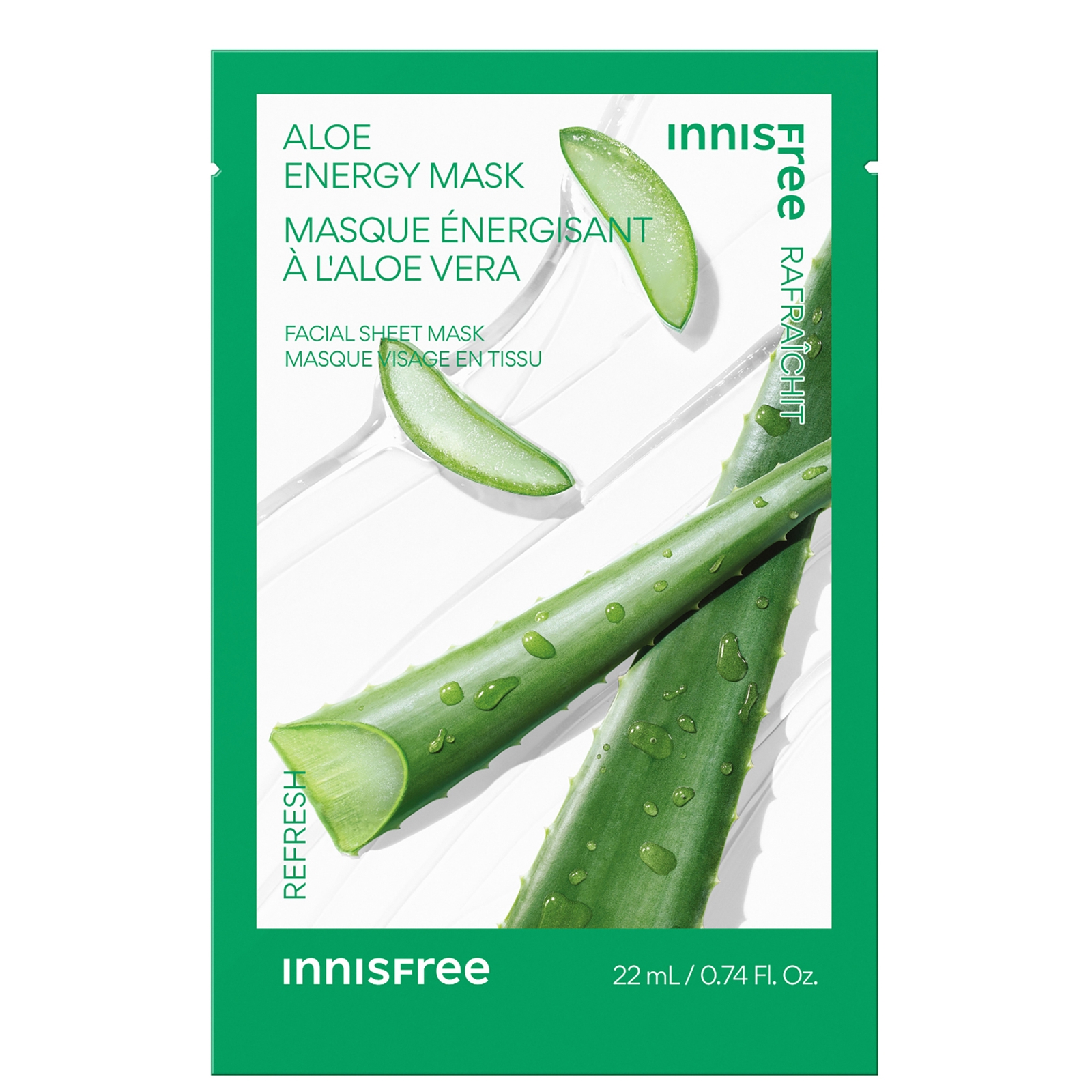 

INNISFREE Aloe Energy Mask 22ml