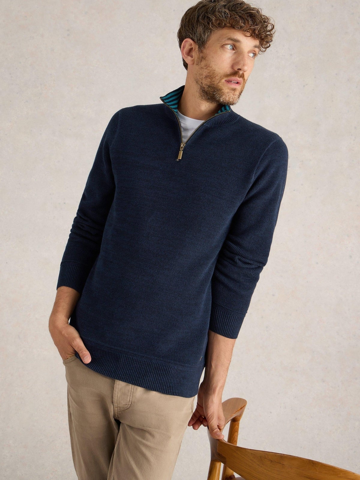 Pullover Attadale mit Trichterkragen - XXL/R