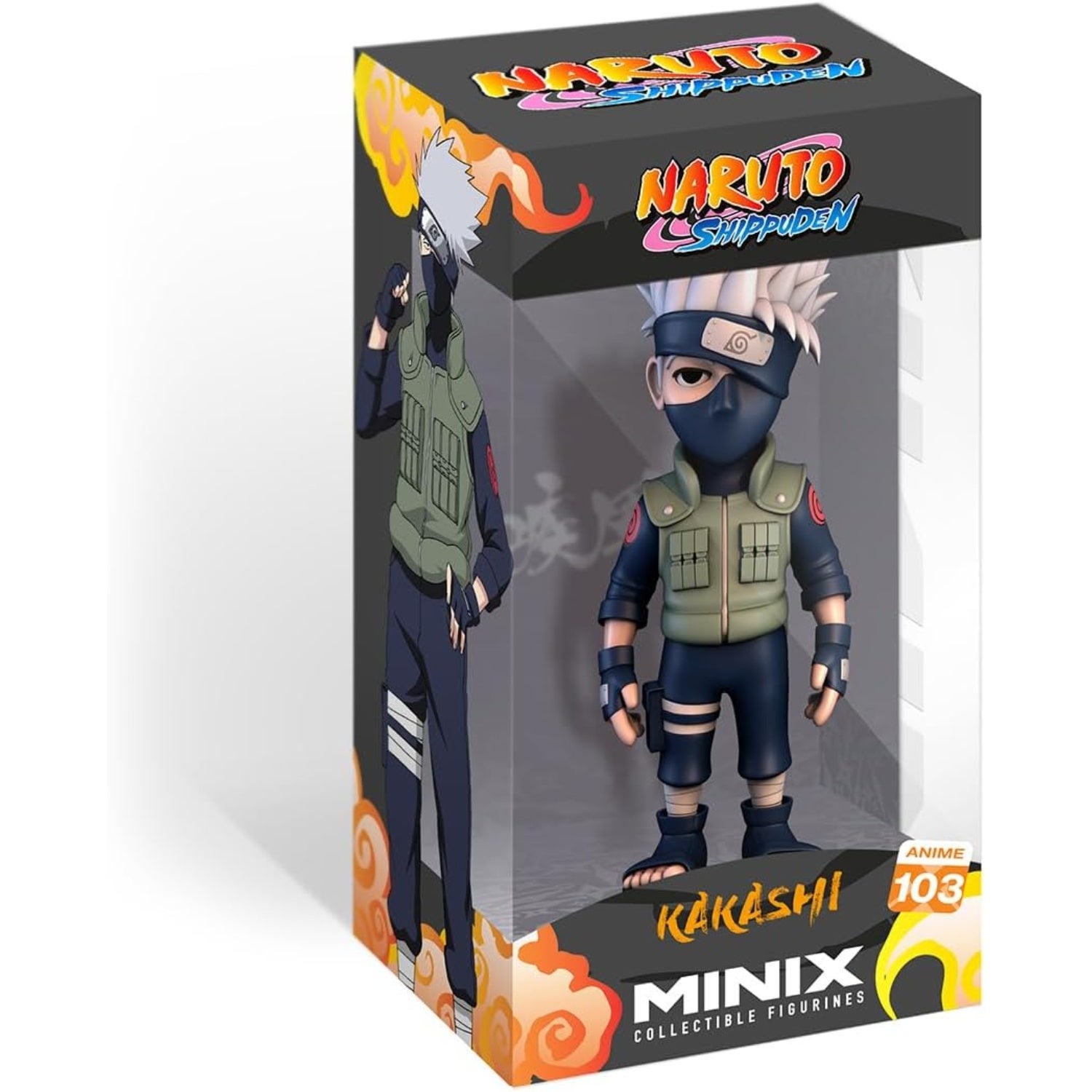 BANDAI MINIX NARUTO SHIPPUDEN KAKASHI 12CM