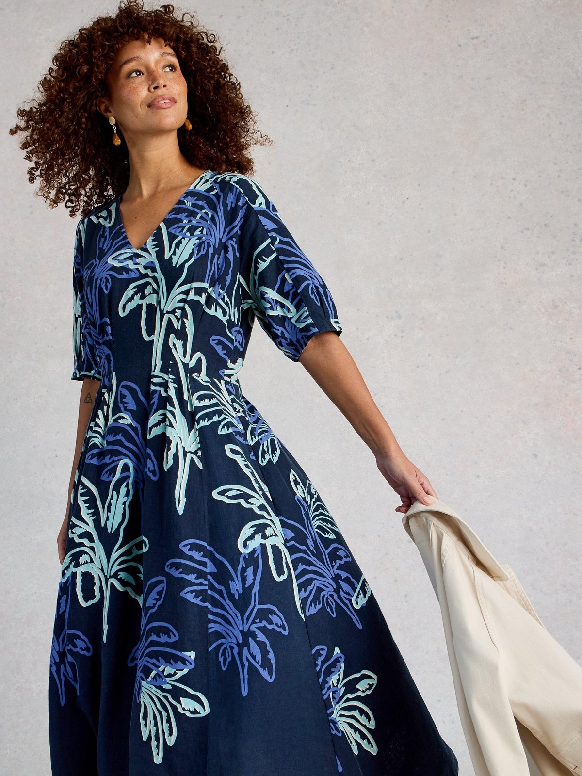 Kleid Kate aus Leinenmischung - 44/R