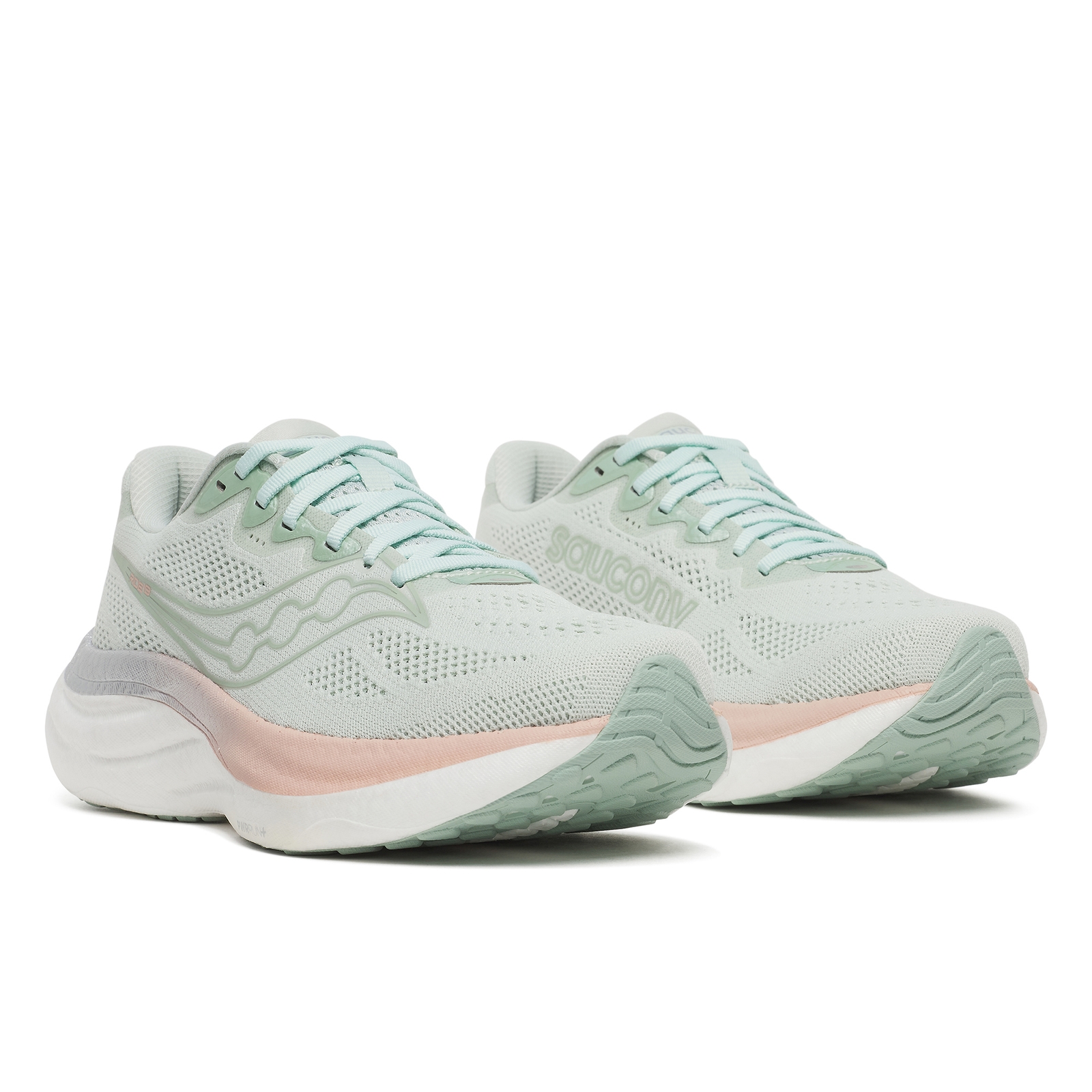 Myprotein UK Saucony Women's Ride 19 - Mist/Cameo - UK 4