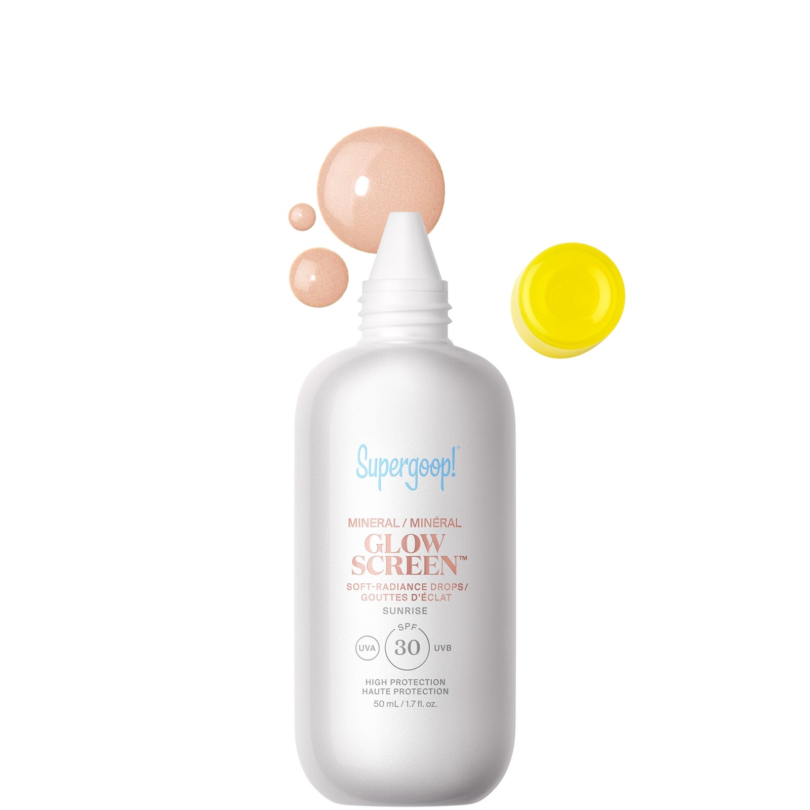 Supergoop! Mineral Glowscreen Soft-Radiance Drops SPF 30 - Sunrise 50ml 2