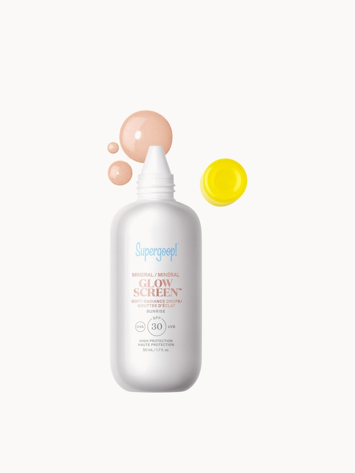 Supergoop! Mineral Glowscreen Soft-Radiance Drops SPF 30 - Sunrise 50ml 2