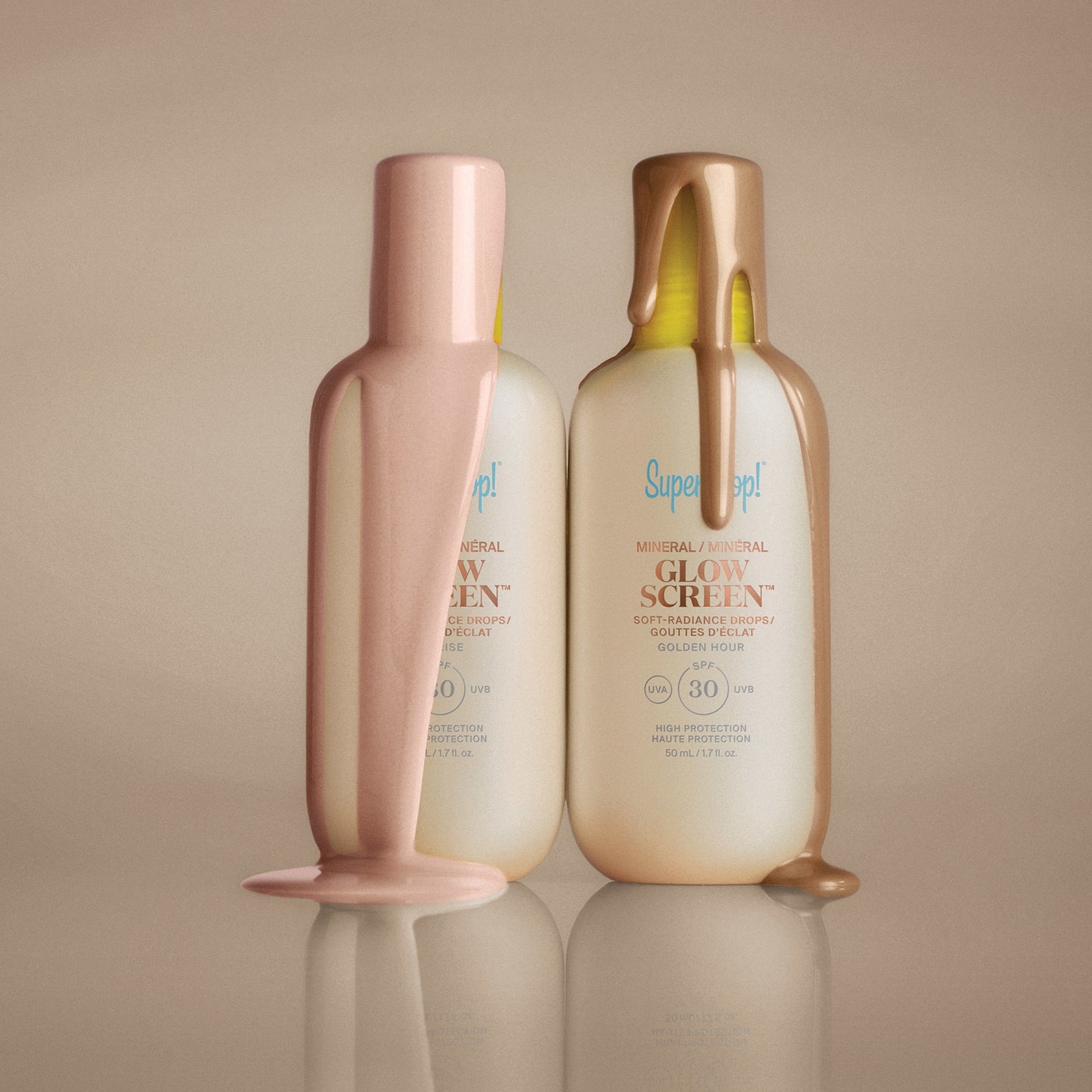 Supergoop! Mineral Glowscreen Soft-Radiance Drops SPF 30 - Golden Hour 50ml 3