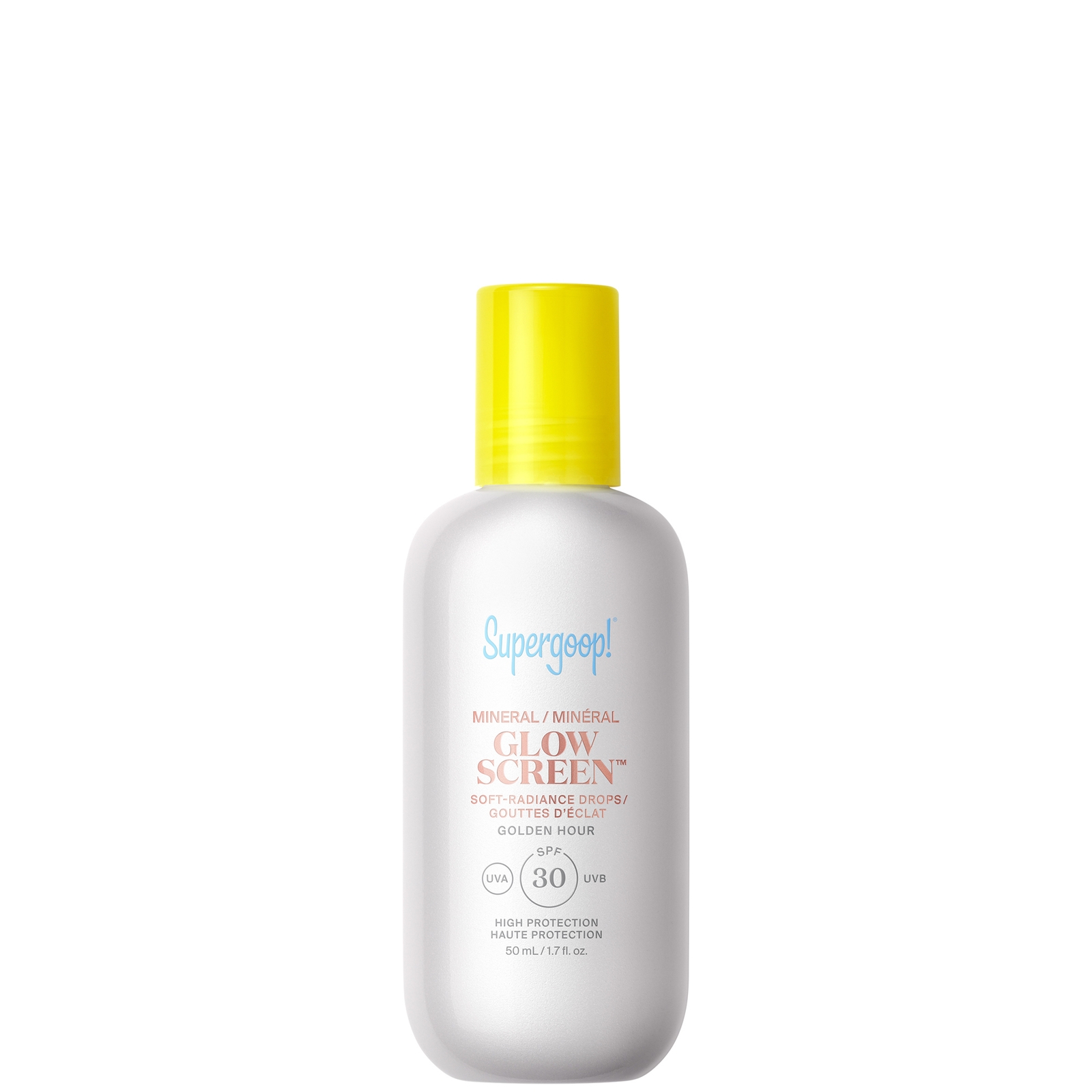 Supergoop! Mineral Glowscreen Soft-Radiance Drops SPF 30 - Golden Hour 50ml