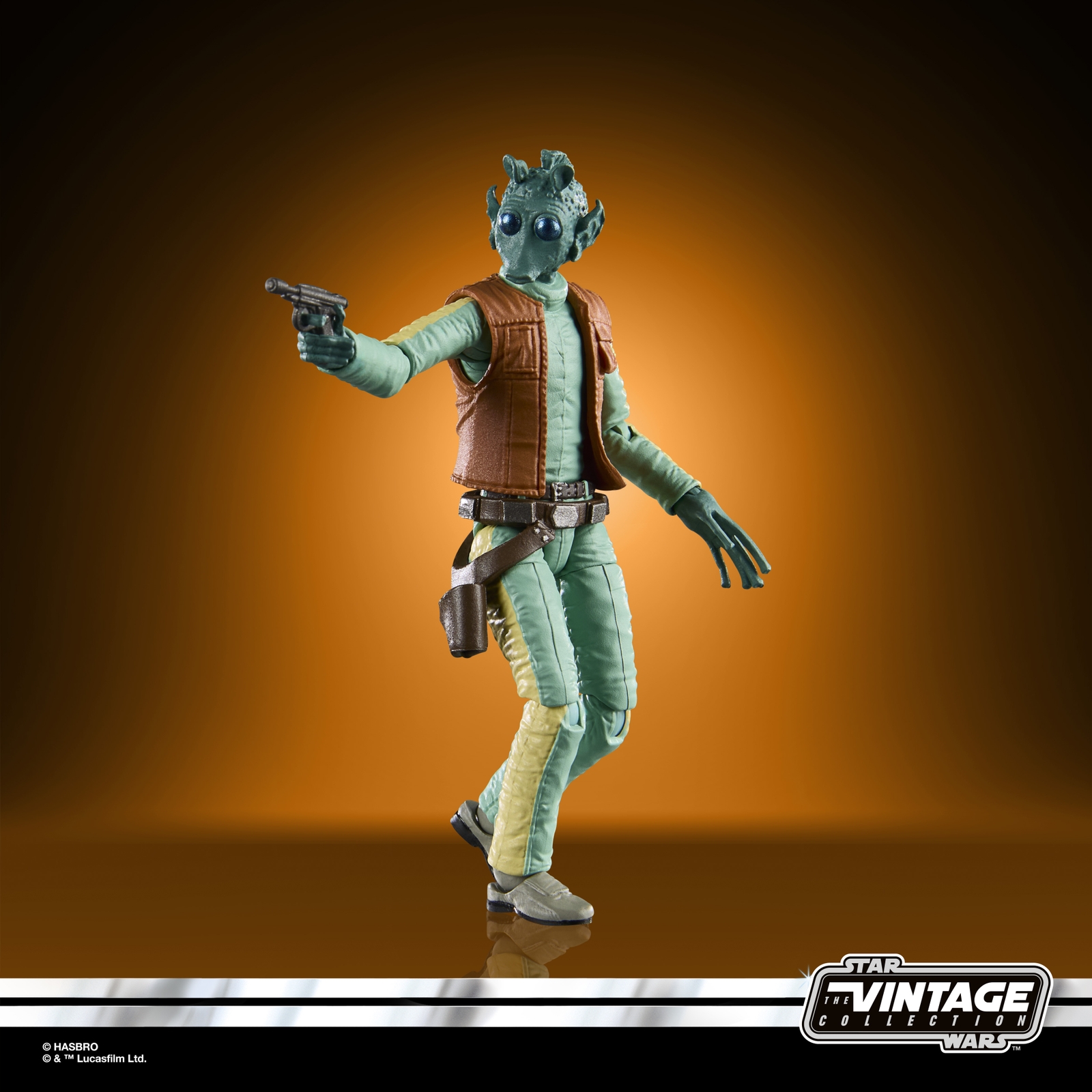 Star Wars The Vintage Collection Greedo Premium Action Figure (3.75”)