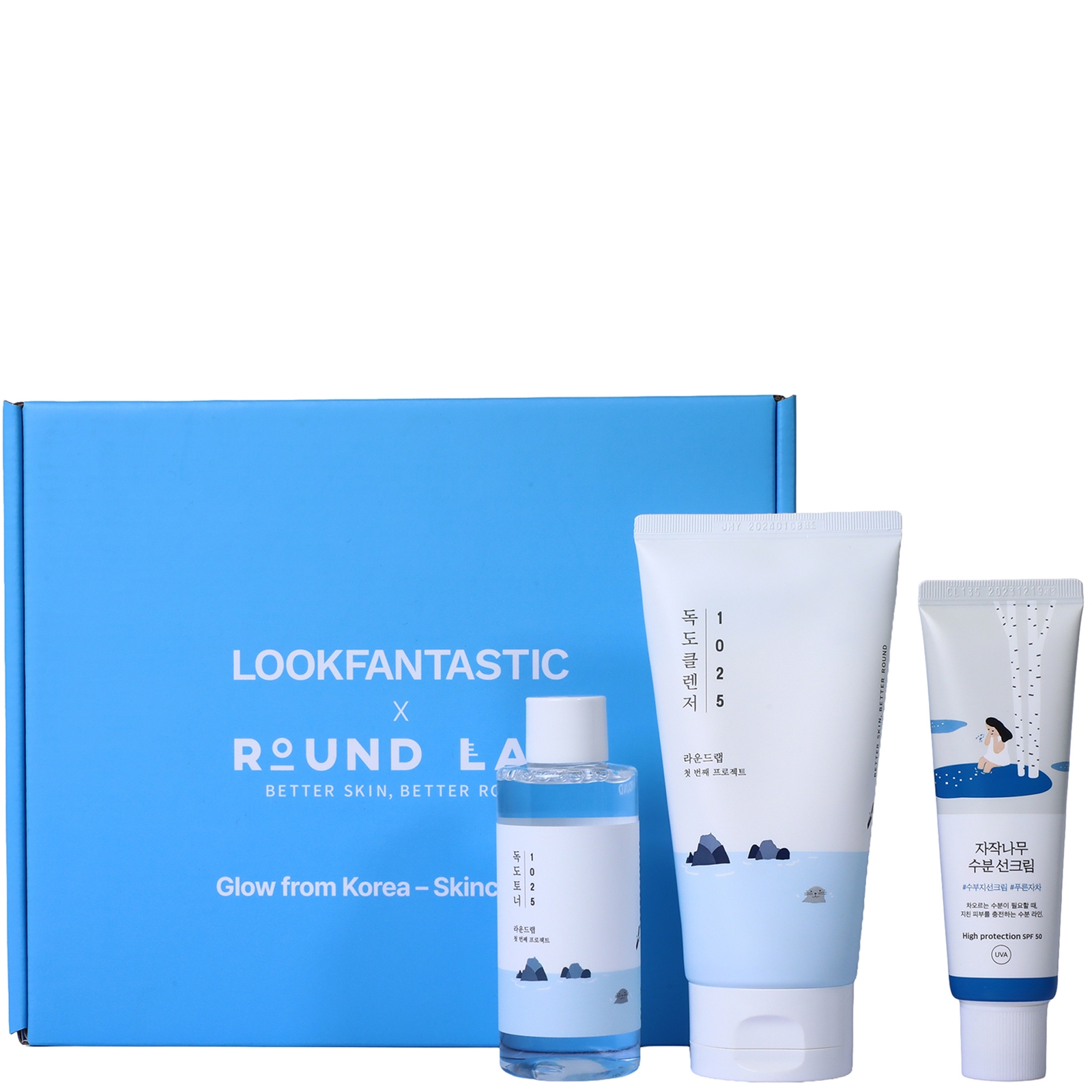 

Round Lab X Look Fantastic Glow From Korea - Skincare Hits Exclusive Set