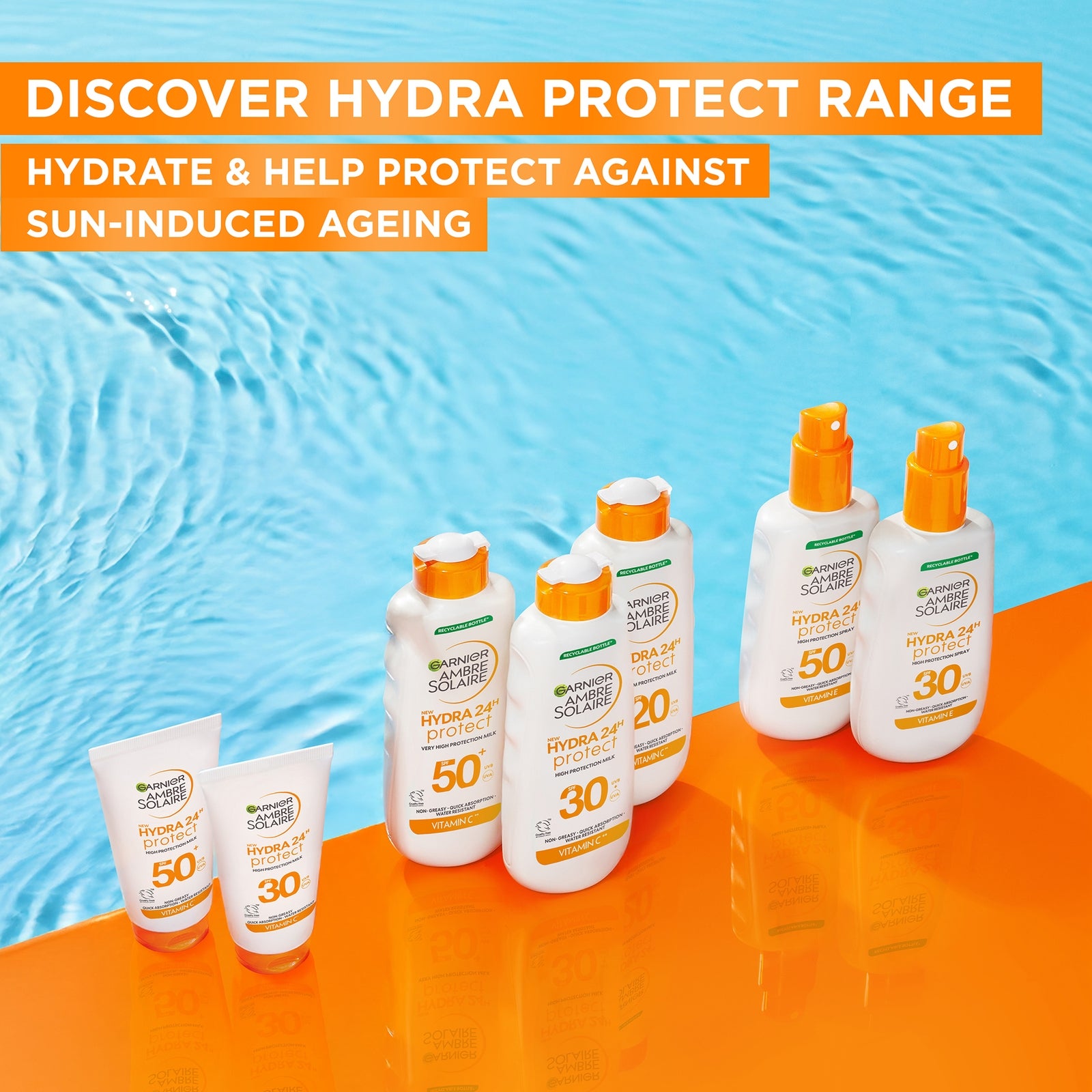 Garnier Ambre Solaire Hydra SPF30 Sun Lotion XL 400ml 4