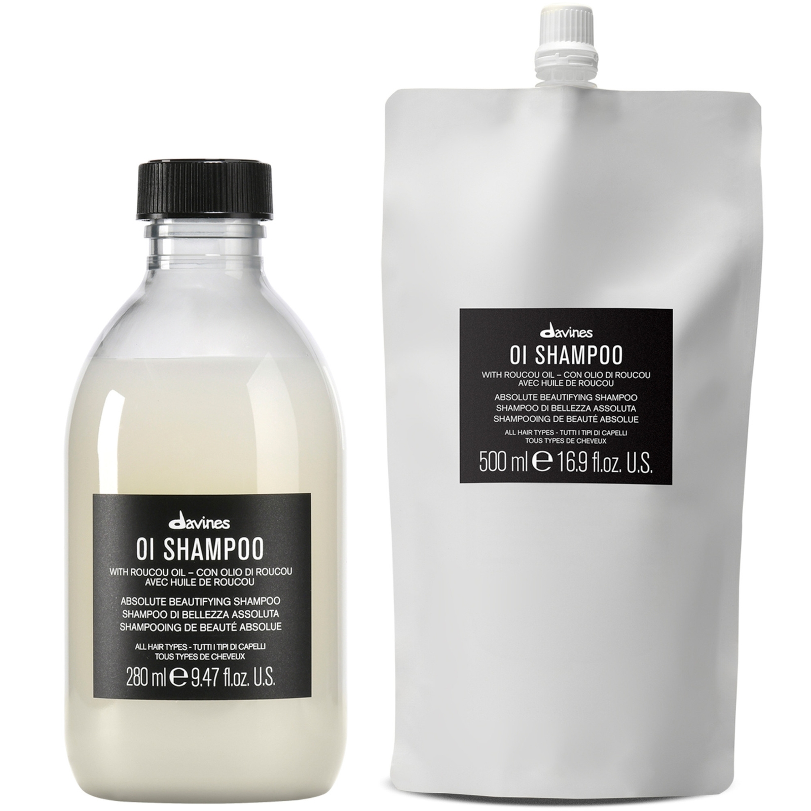 Davines Oi Shampoo + Refill