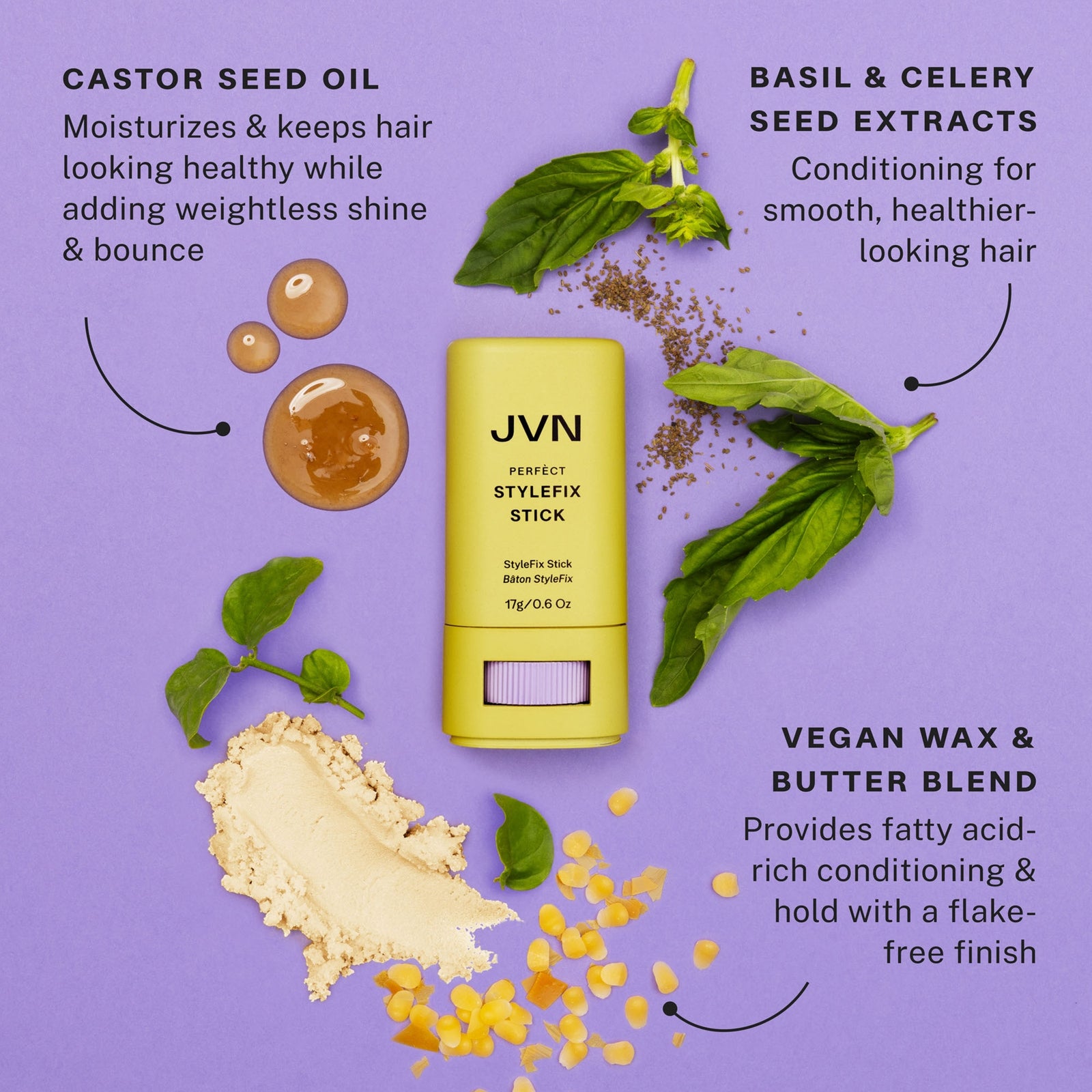 JVN Perfèct StyleFix Multitasking Frizz Smoothing Hair Stick 2