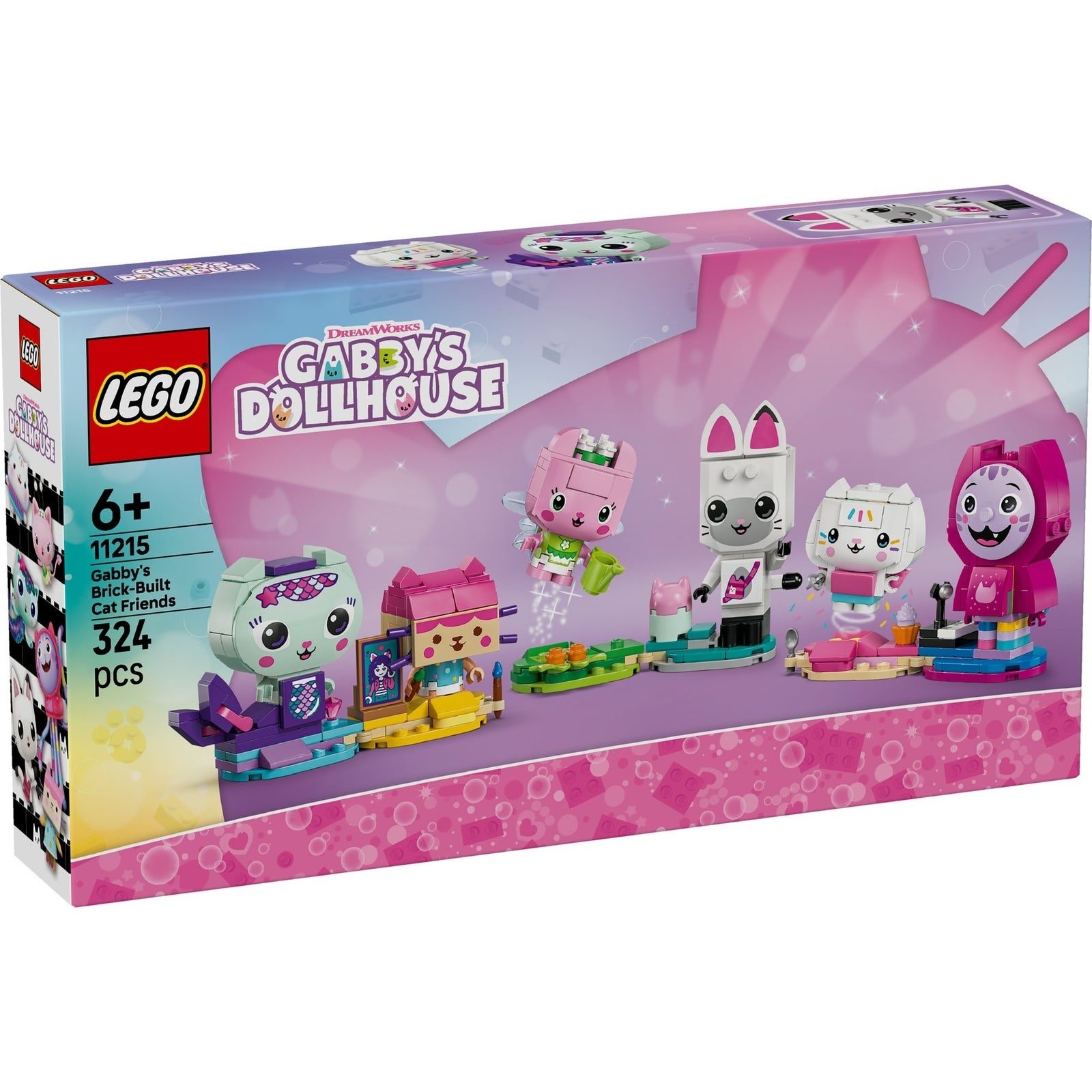 LEGO® Gabby's Dollhouse 11215 Les Gabbychats en briques