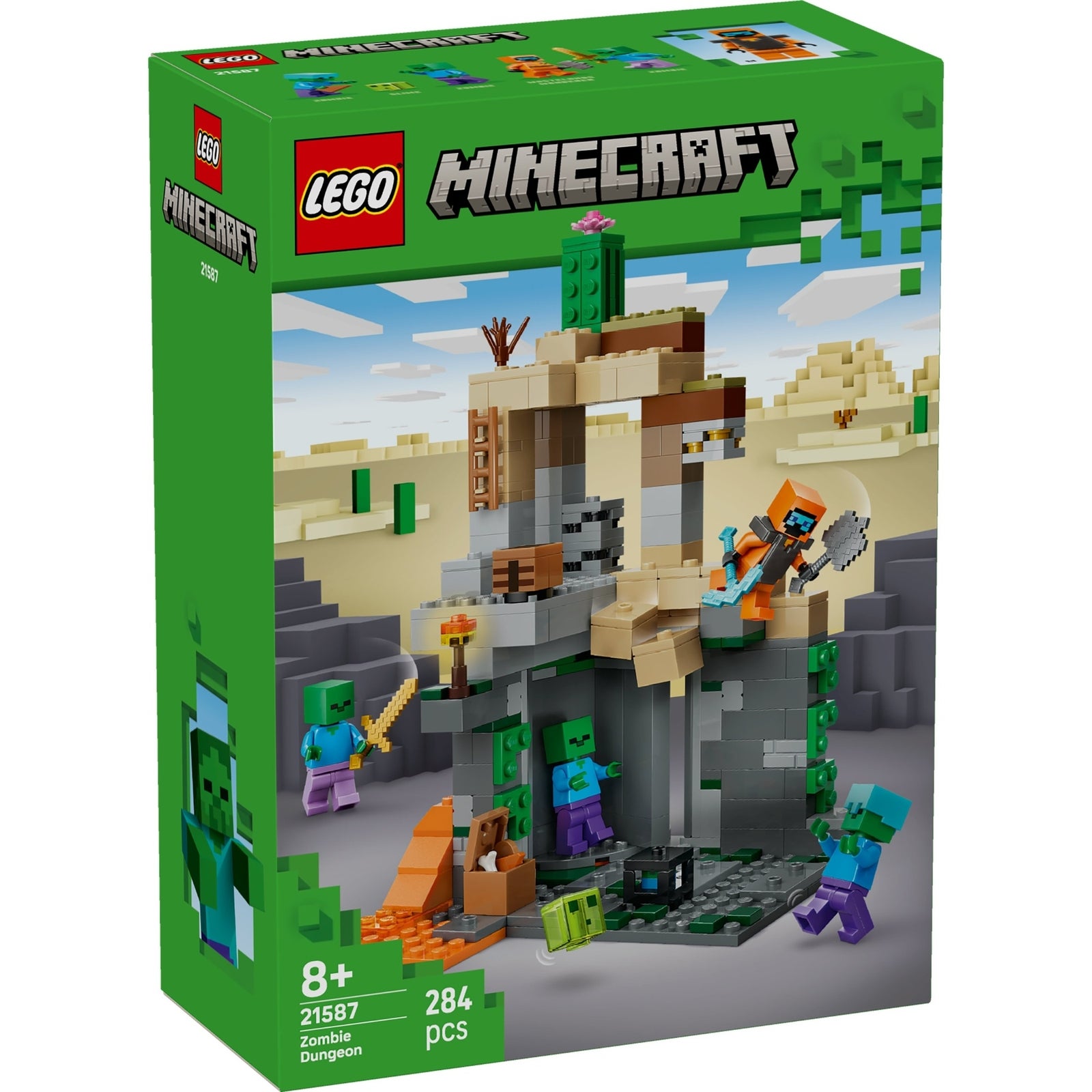 LEGO® Minecraft Le Donjon de zombies 21587