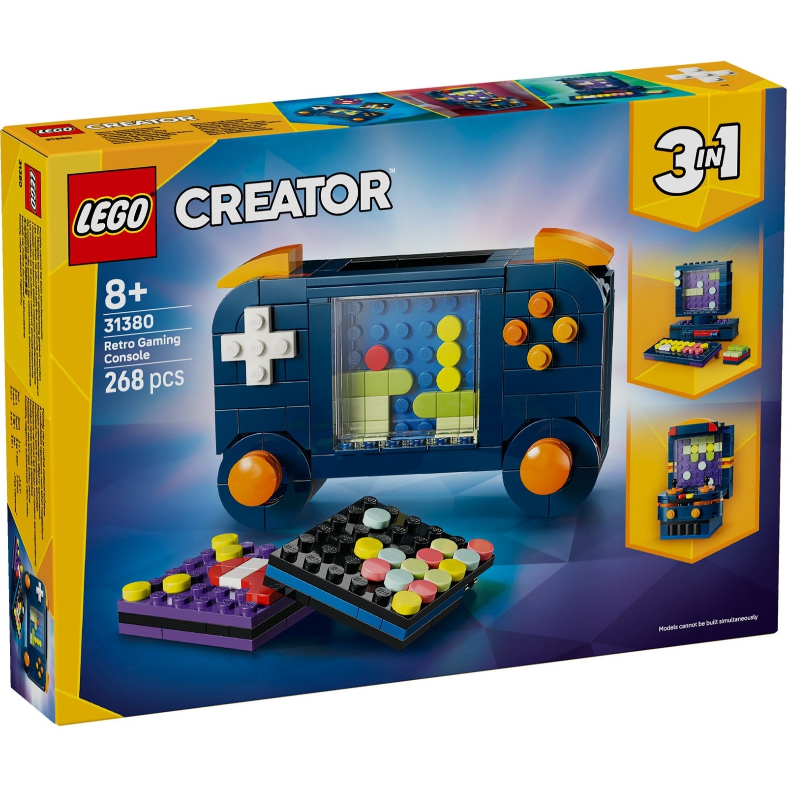 LEGO® Creator 3-en-1 31380 La console de jeu rétro