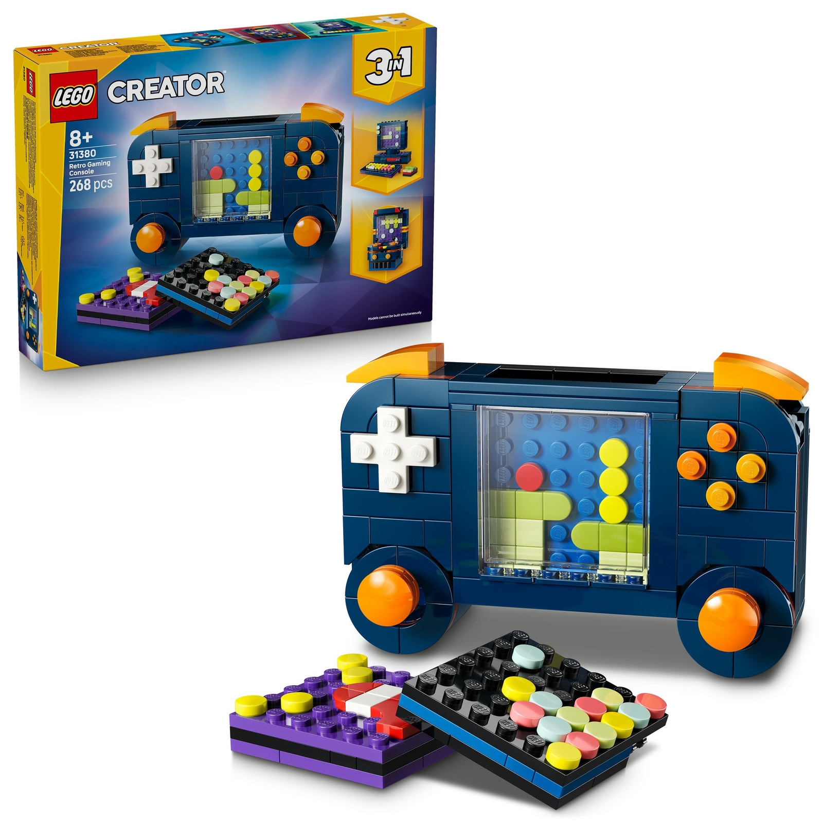 Image of LEGO Creator 3in1 Retro Gaming Console Building Toy 31380