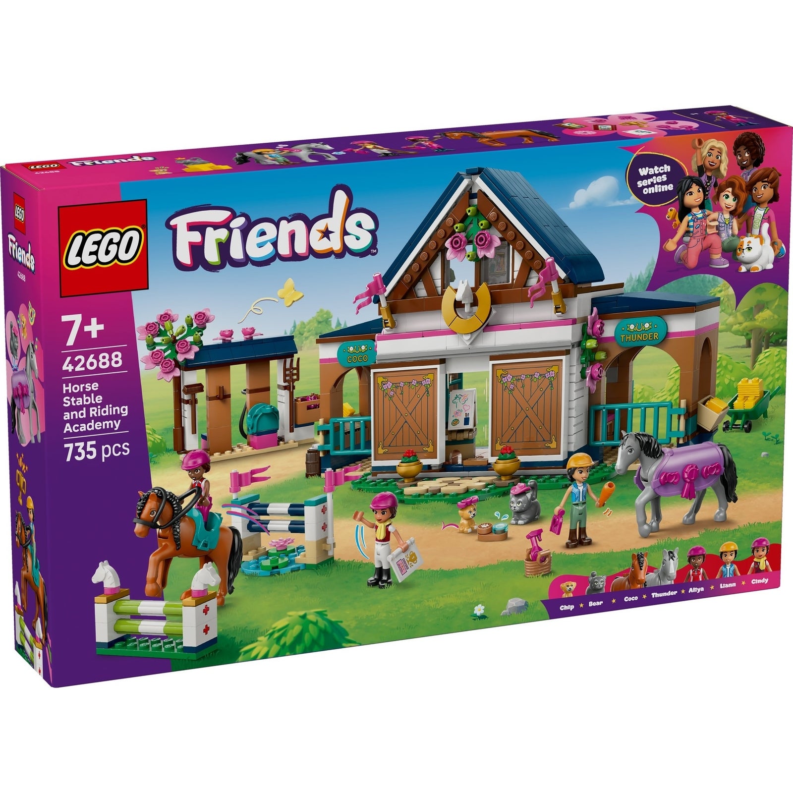LEGO® Friends 42688 L’écurie et l’école d’équitation