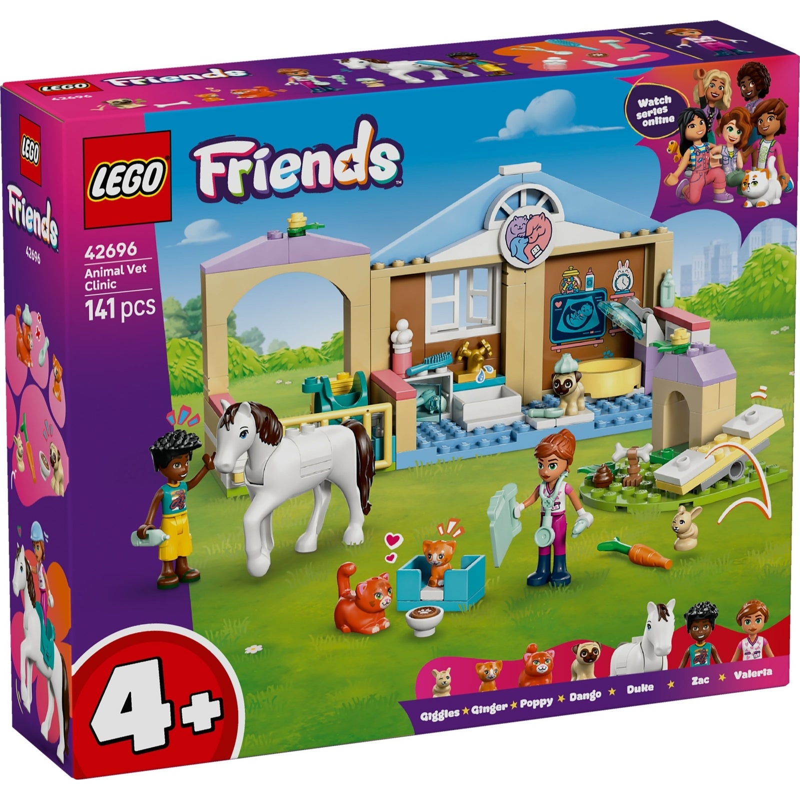 LEGO® - 42696 Tierklinik, Multicolor