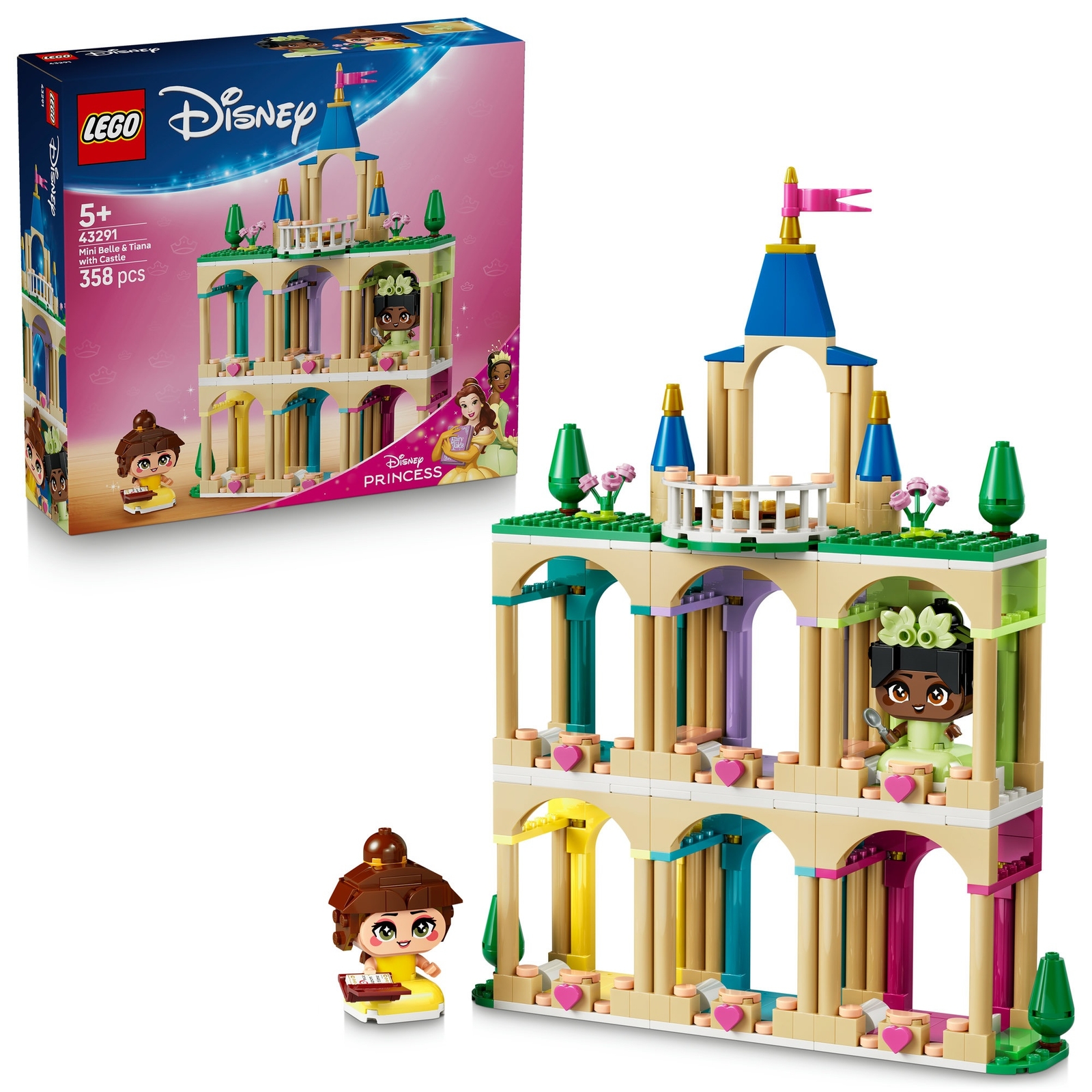 LEGO ǀ Disney Princess Mini Belle & Tiana with Castle 43291