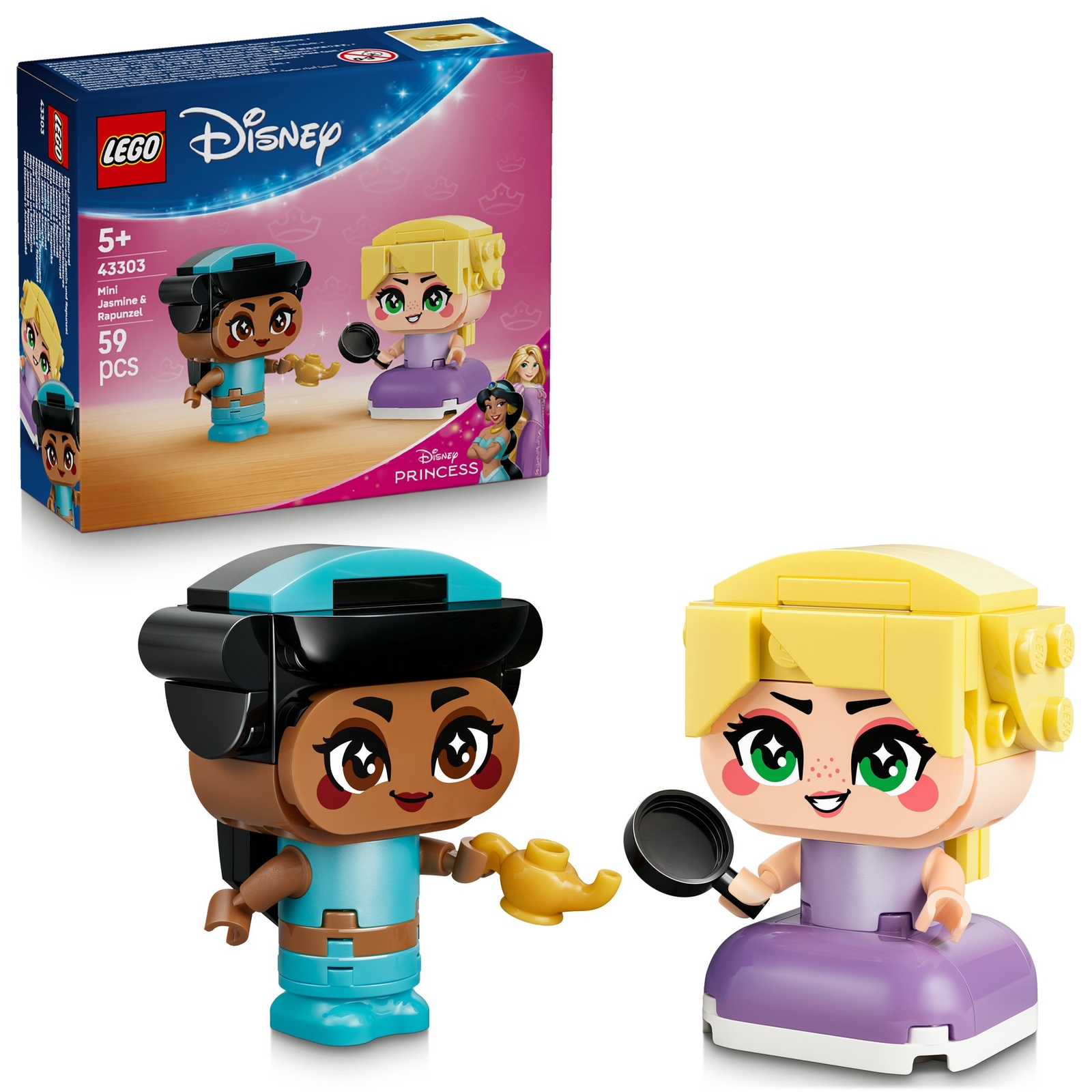 LEGO ǀ Disney Princess Mini Jasmine & Rapunzel Figures 43303