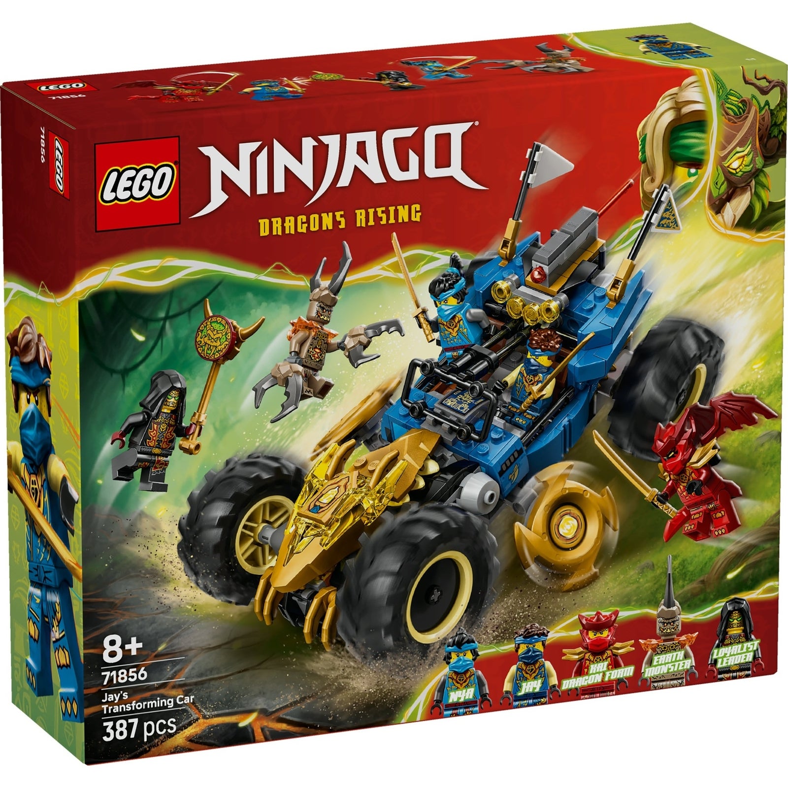 LEGO Ninjago 71856 Jays Transformationsflitzer