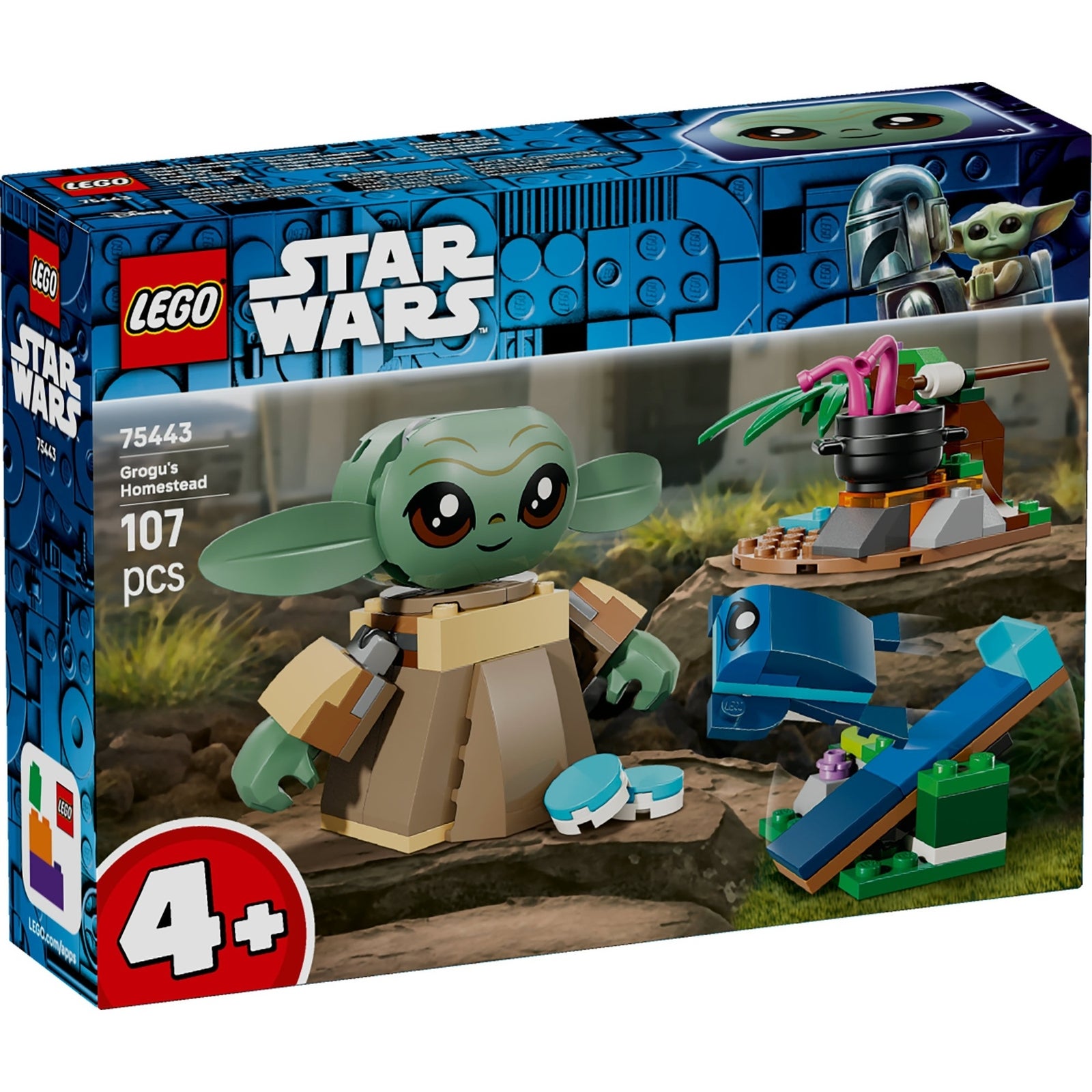 LEGO Star Wars Grogu’s Homestead Toy Building Set 75443