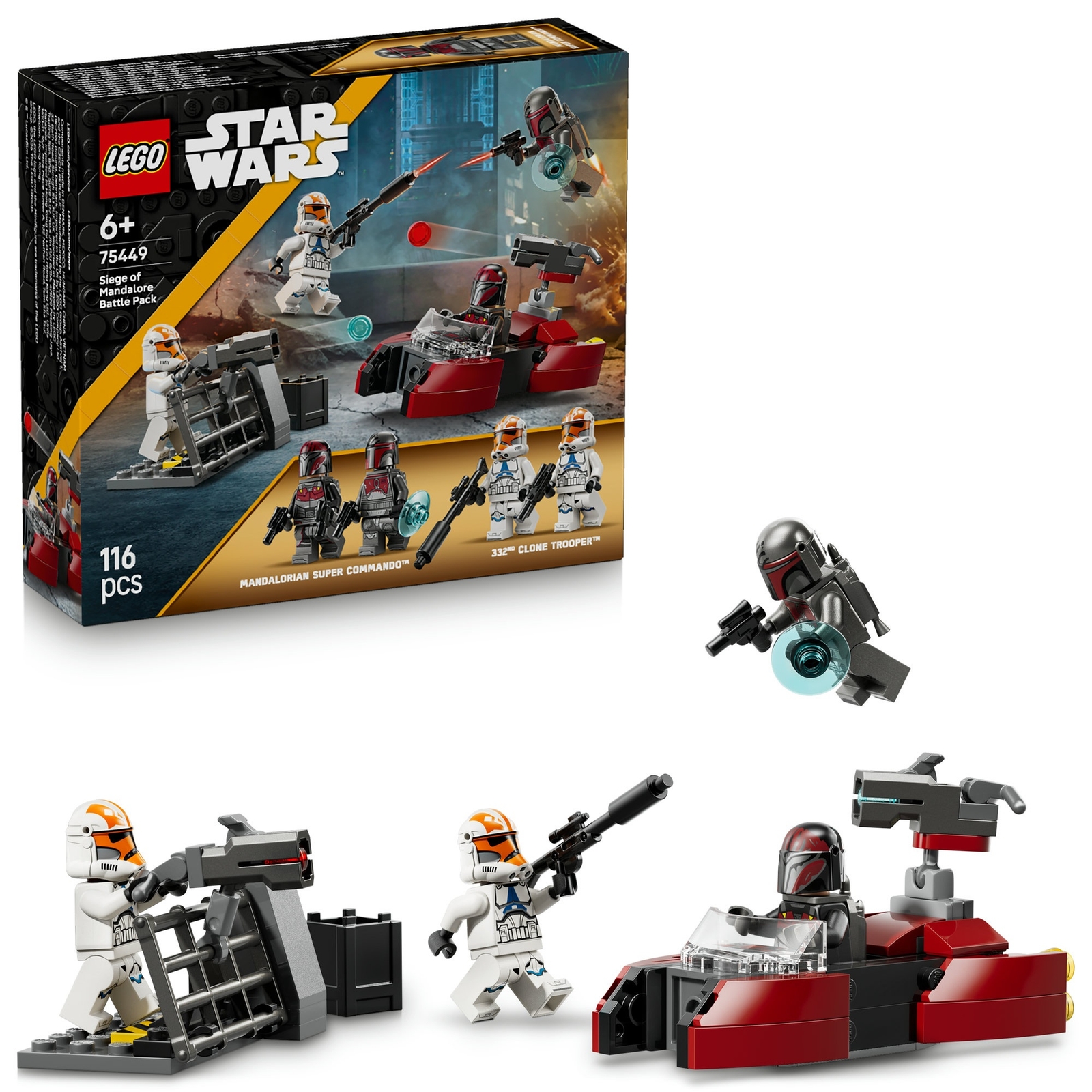 LEGO Star Wars Siege of Mandalore Battle Pack Set 75449