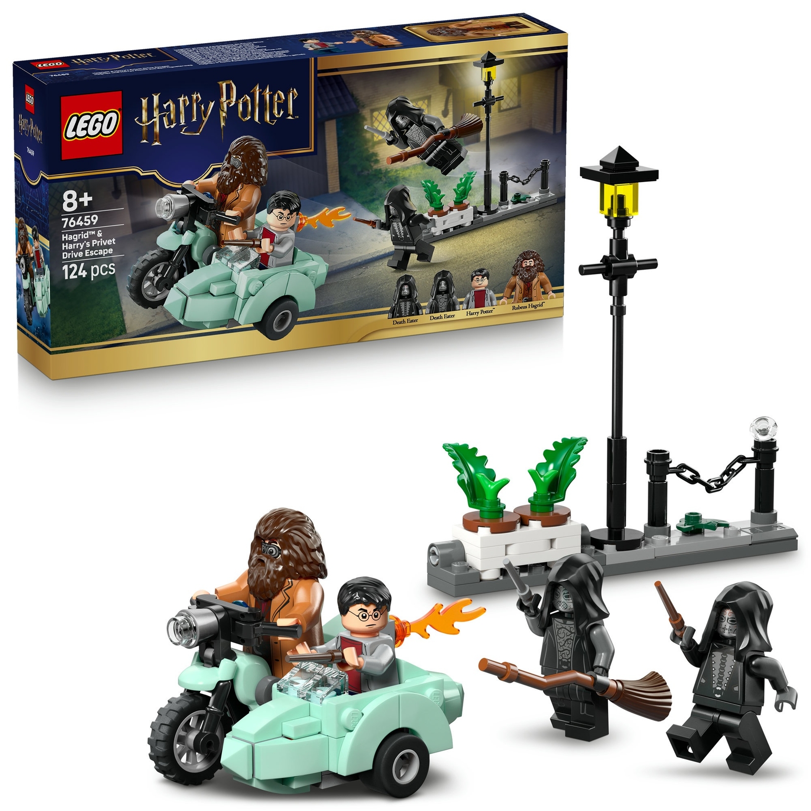Image of LEGO Harry Potter Hagrid & Harry’s Privet Drive Escape 76459