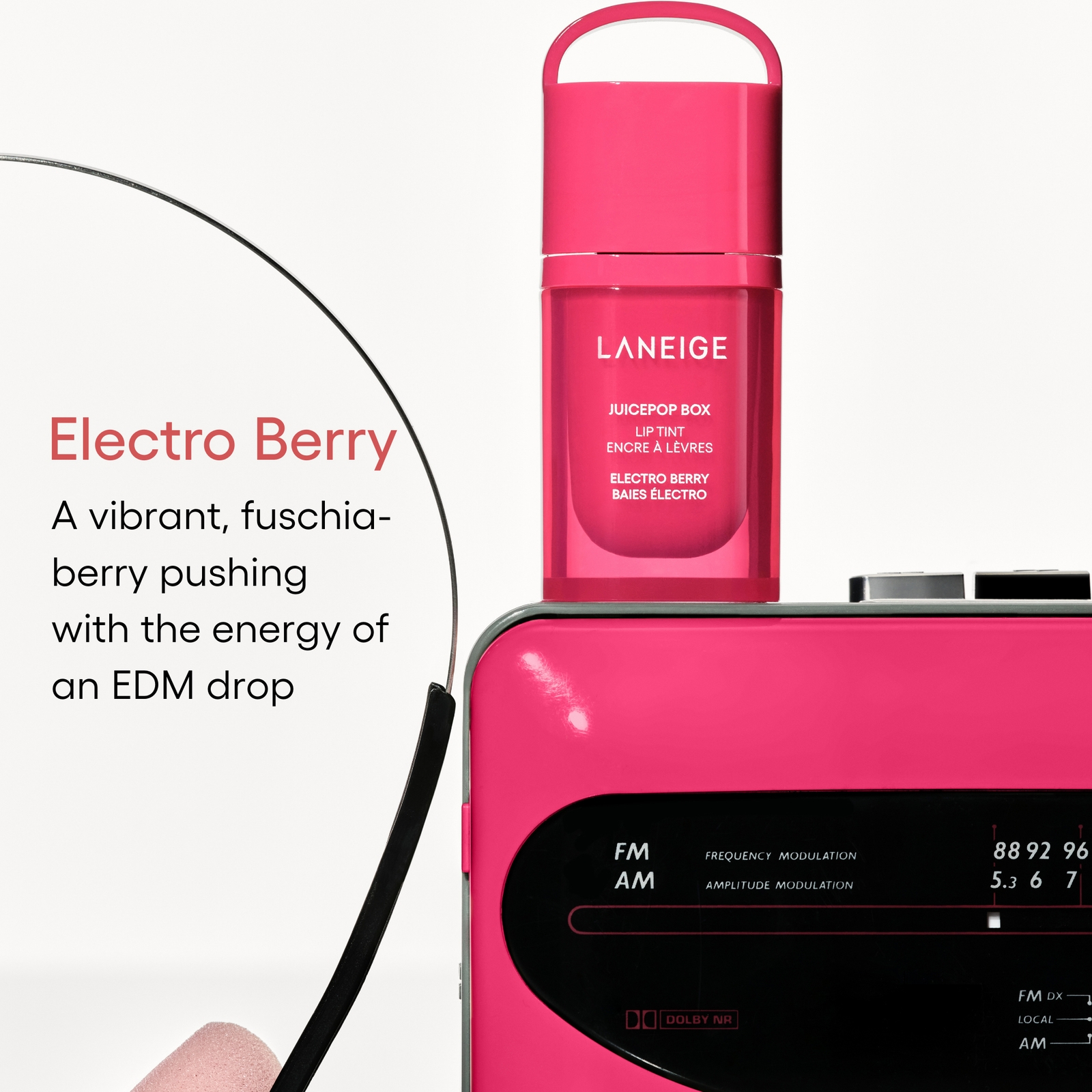 Thumbnail - LANEIGE Juice Box Lip Tint (Various Shades) 4.5g - Electro Berry