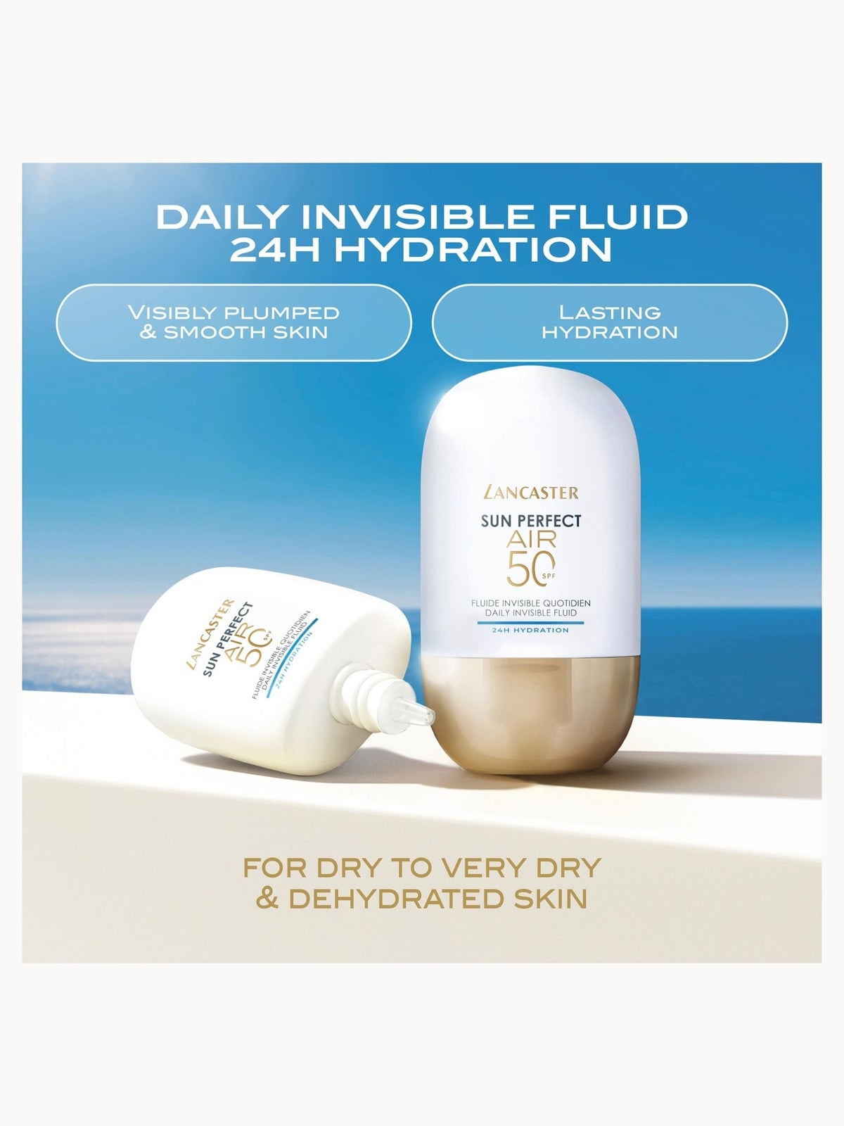 Lancaster Sun Perfect Air Daily Invisible Fluid SPF50 24H Hydration 40ml/1.3 oz 2
