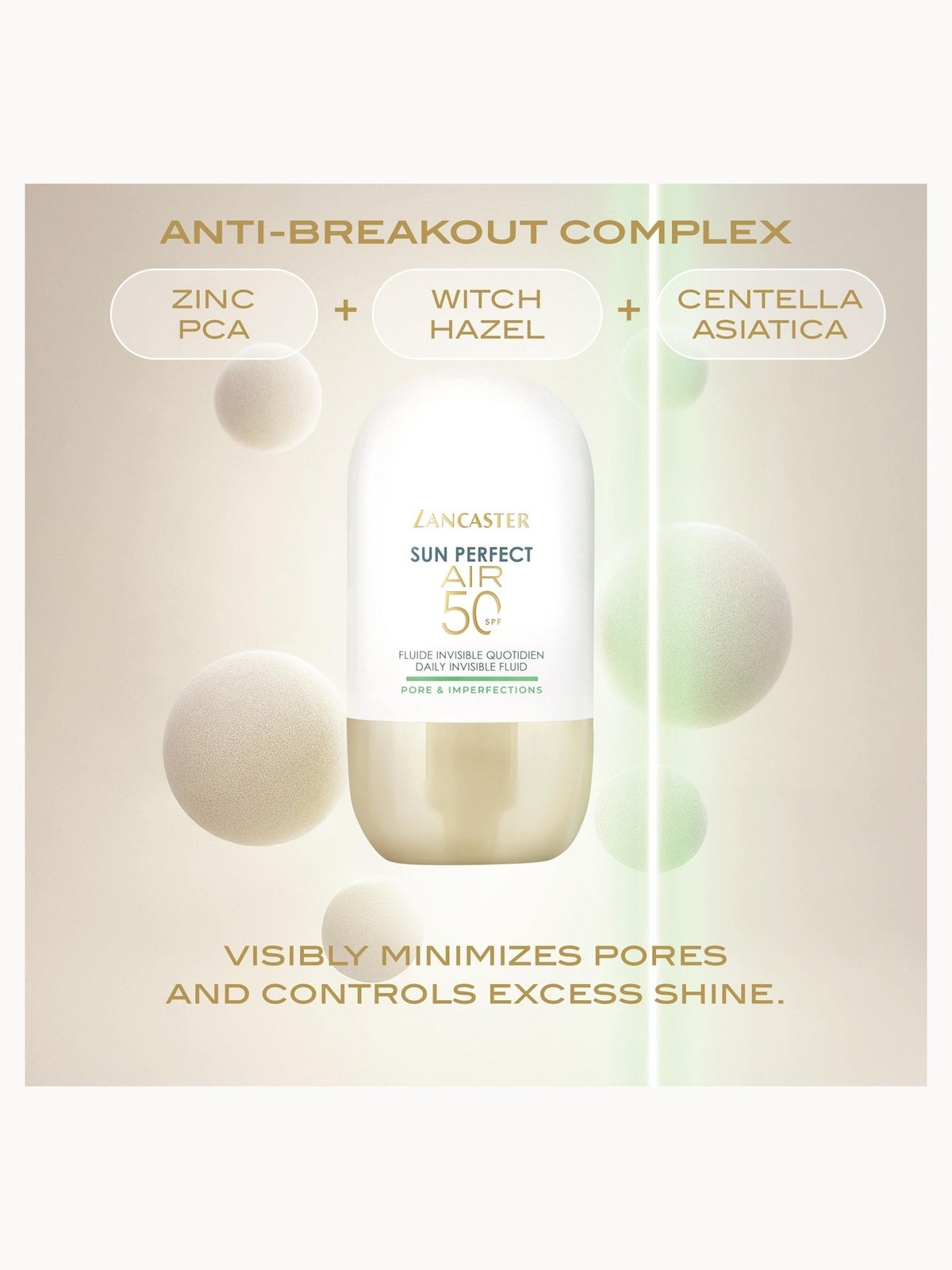 Lancaster Sun Perfect Air Daily Invisible Fluid SPF50 Pore & Imperfections 40ml/1.3 oz 3