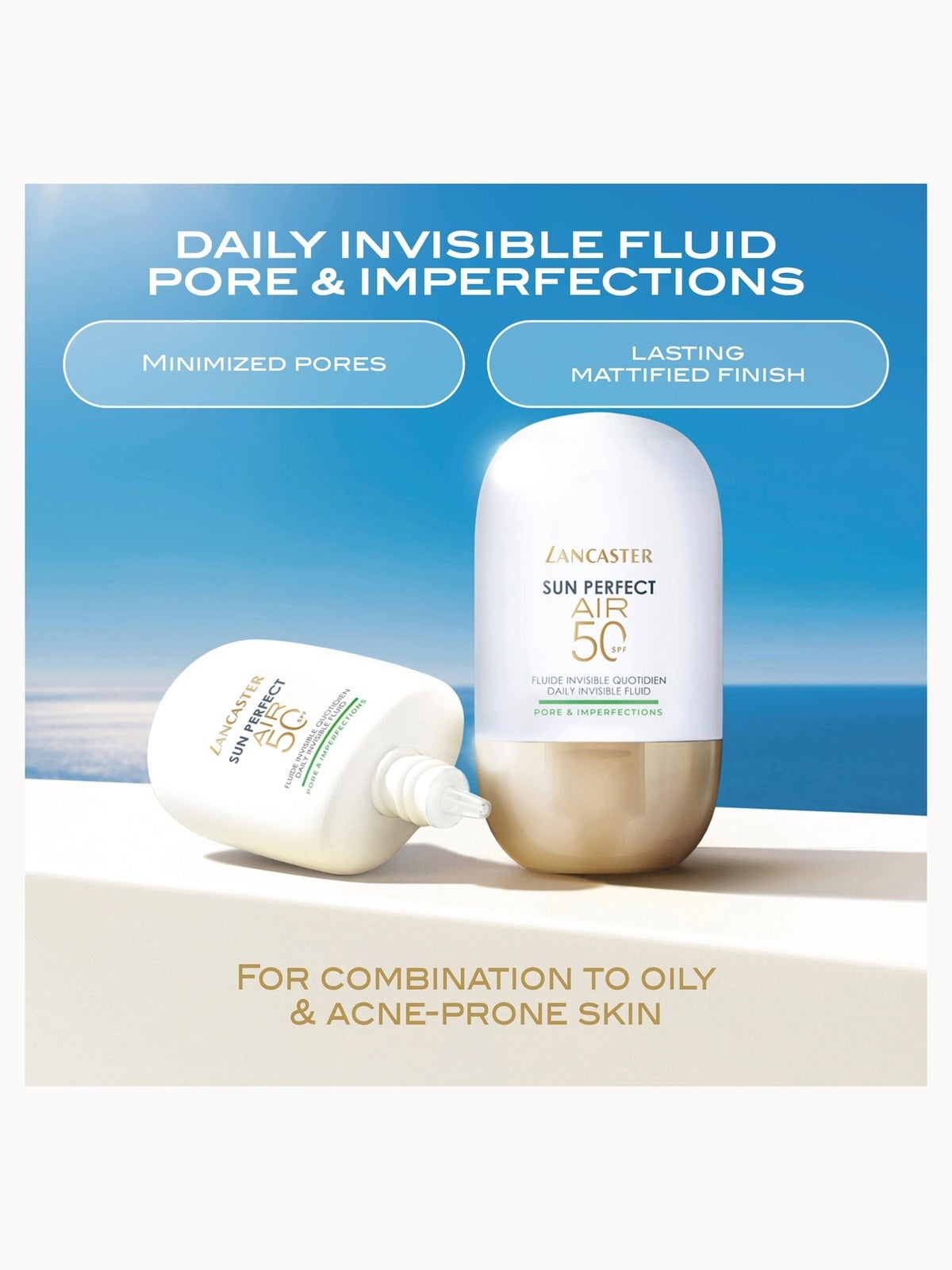 Lancaster Sun Perfect Air Daily Invisible Fluid SPF50 Pore & Imperfections 40ml/1.3 oz 2