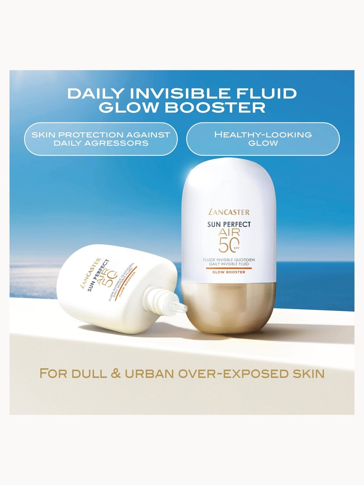 Lancaster Sun Perfect Air Daily Invisible Fluid SPF50 Glow Booster 40ml/1.3 oz 2
