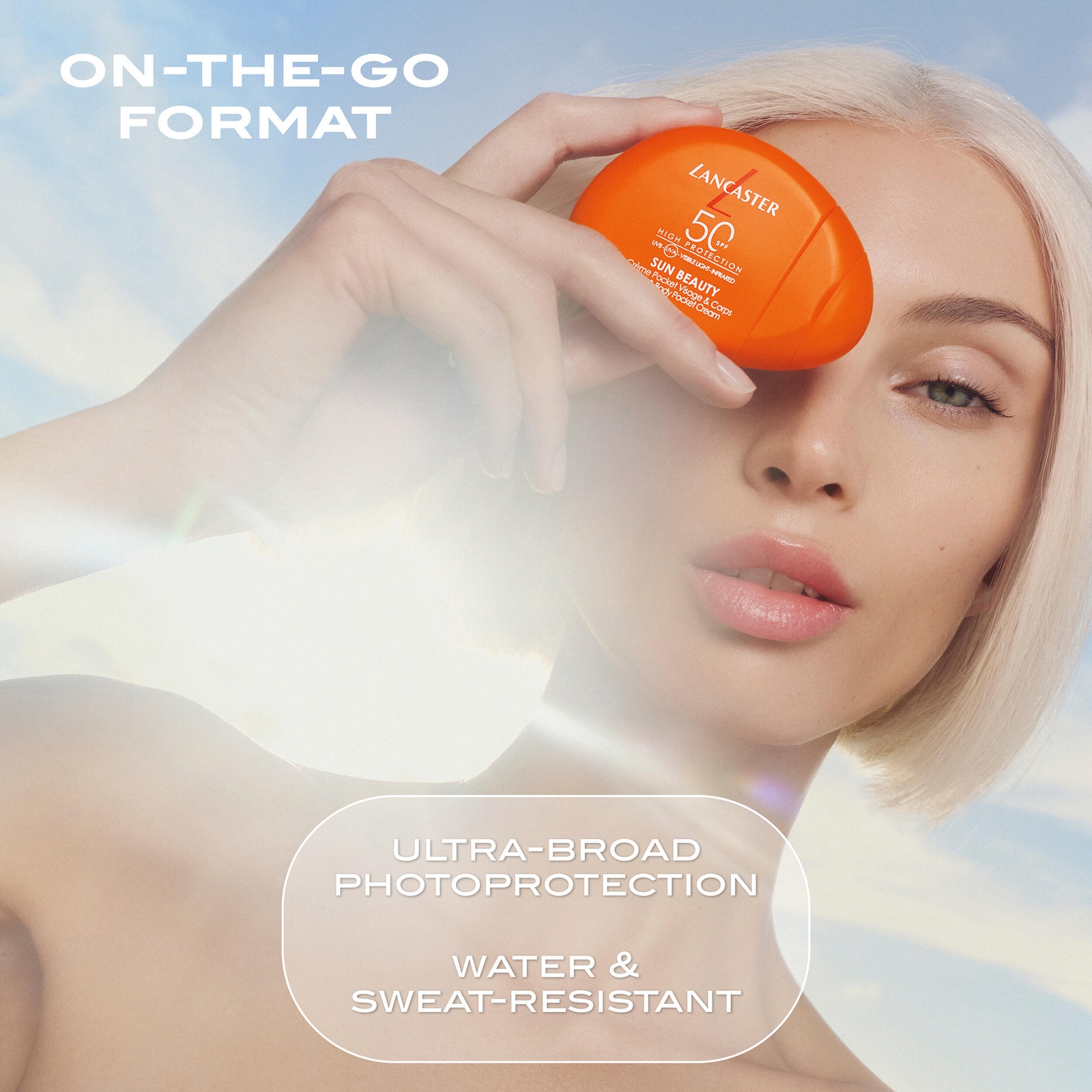 Thumbnail - Lancaster Sun Beauty Face & Body Pocket Cream SPF50 30ml