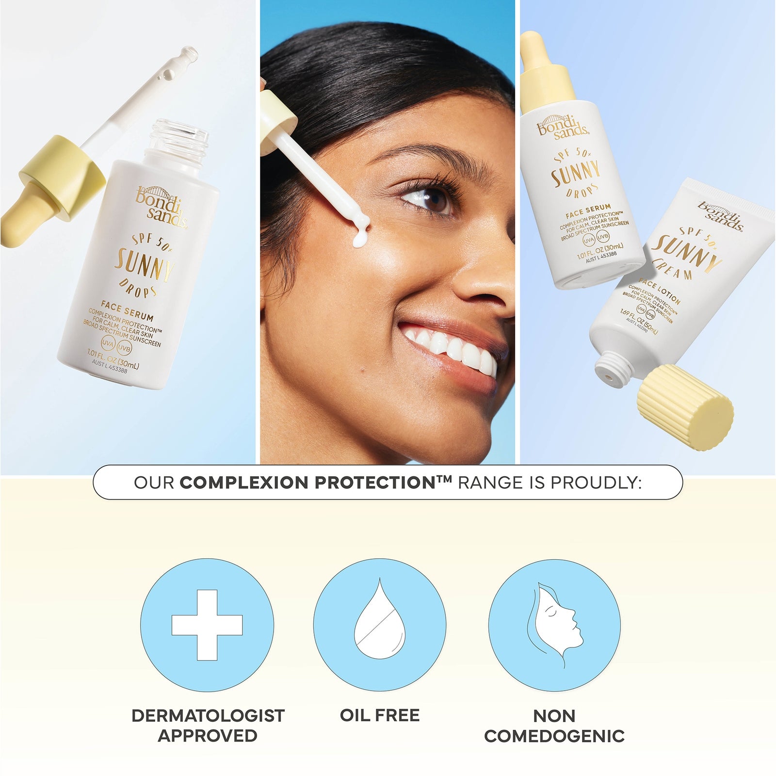 Bondi Sands Sunny SPF 50+ Face Serum 30ml 3