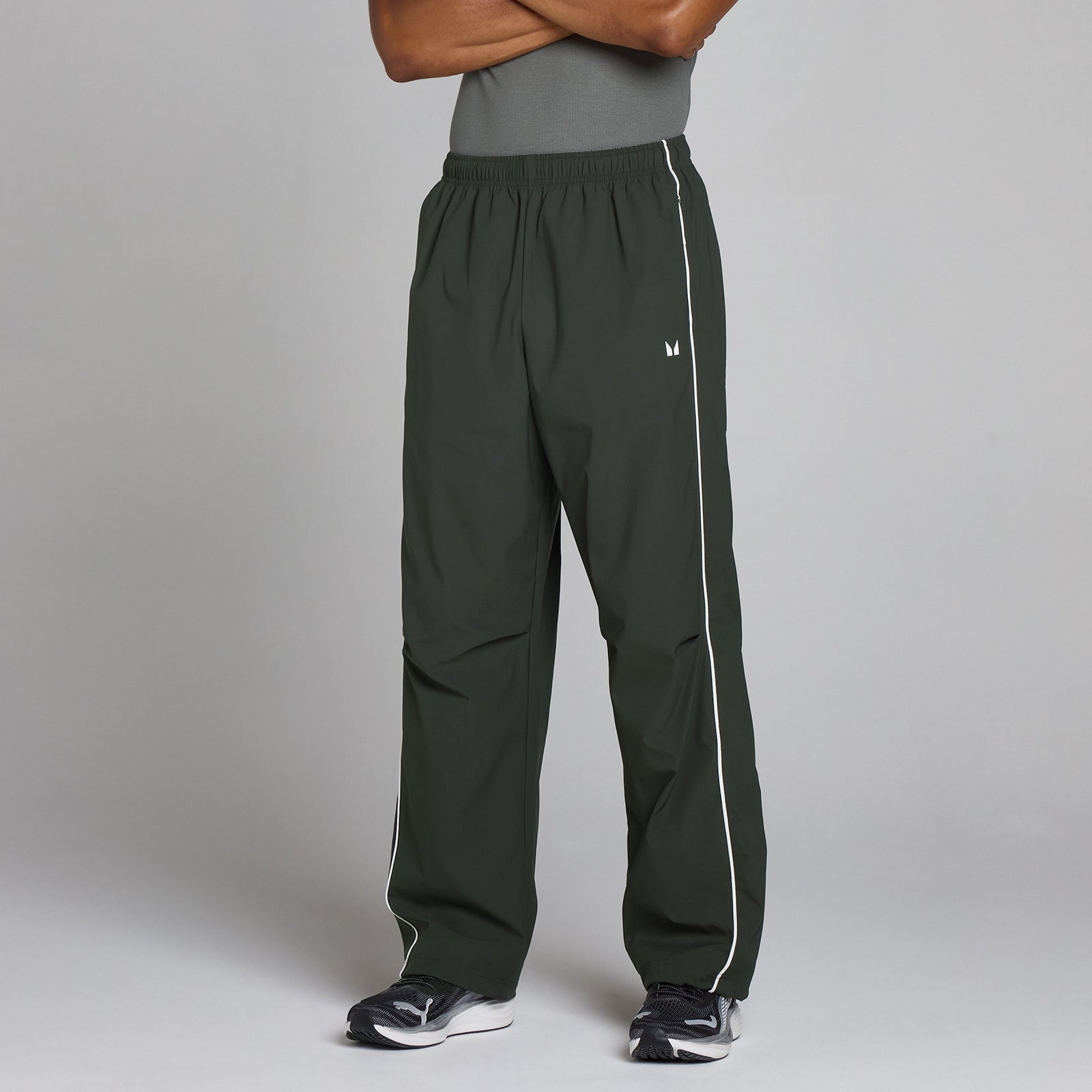 Pantaloni Sport MP Lift Woven Track pentru Bărbați - Negru Decolorat - M