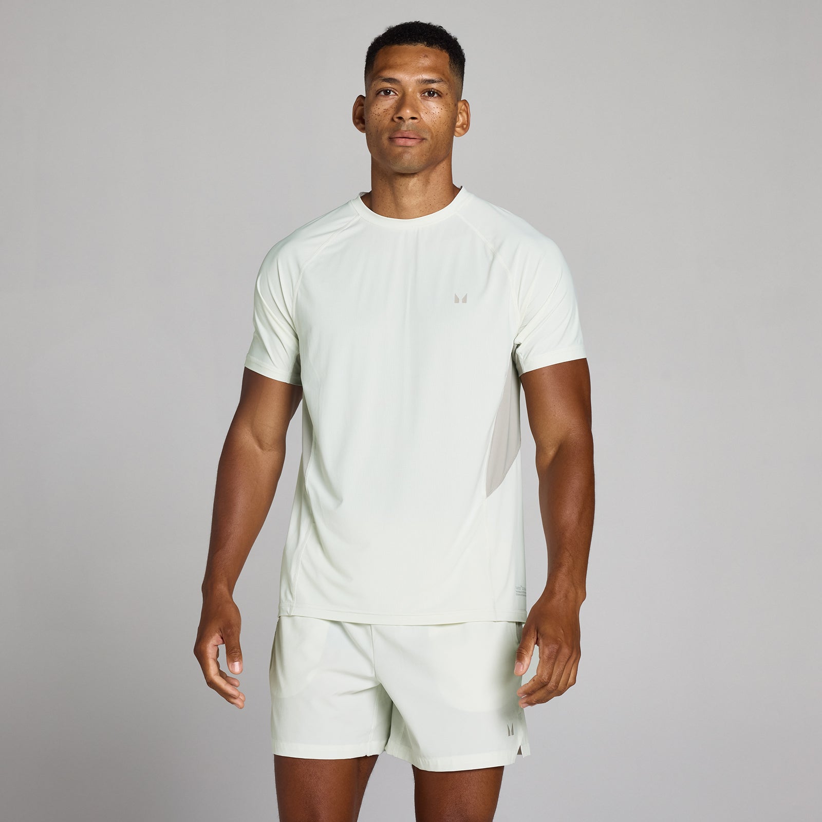 MP Men's Training Ultra Mesh T-Shirt - Digital White - XS