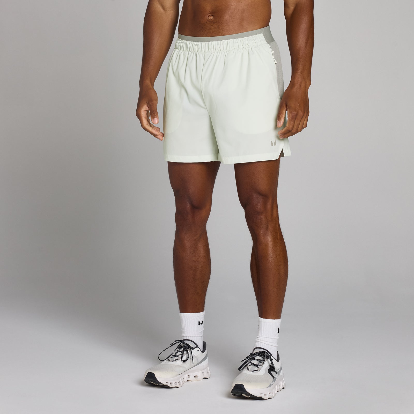 MP Heren Training Ultra 5  Short - Digitaal Wit - XS
