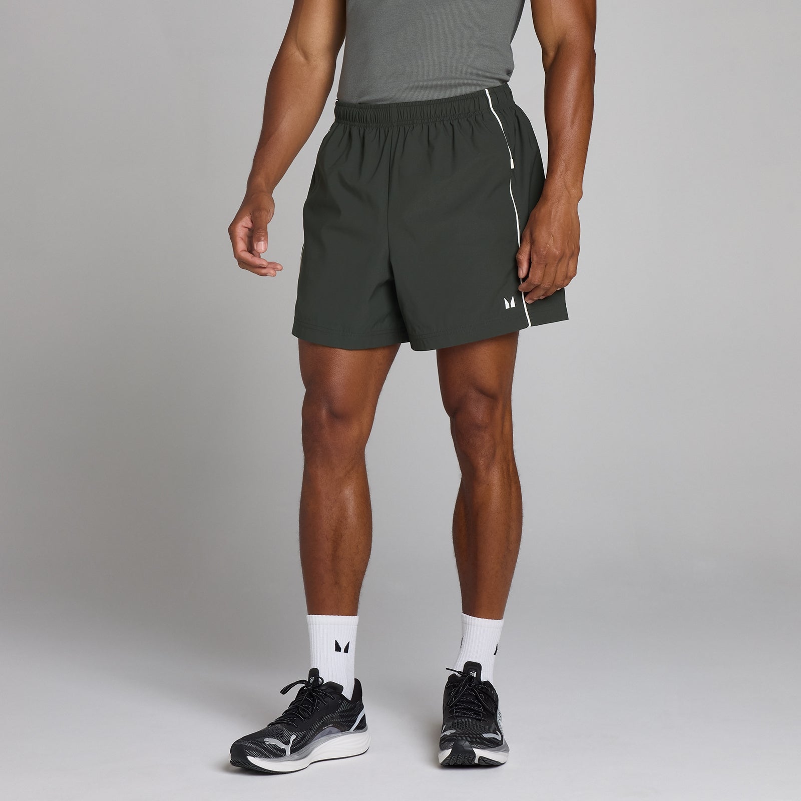 Pantaloni Scurți Woven Track Lift MP Bărbați - Negru Decolorat - S