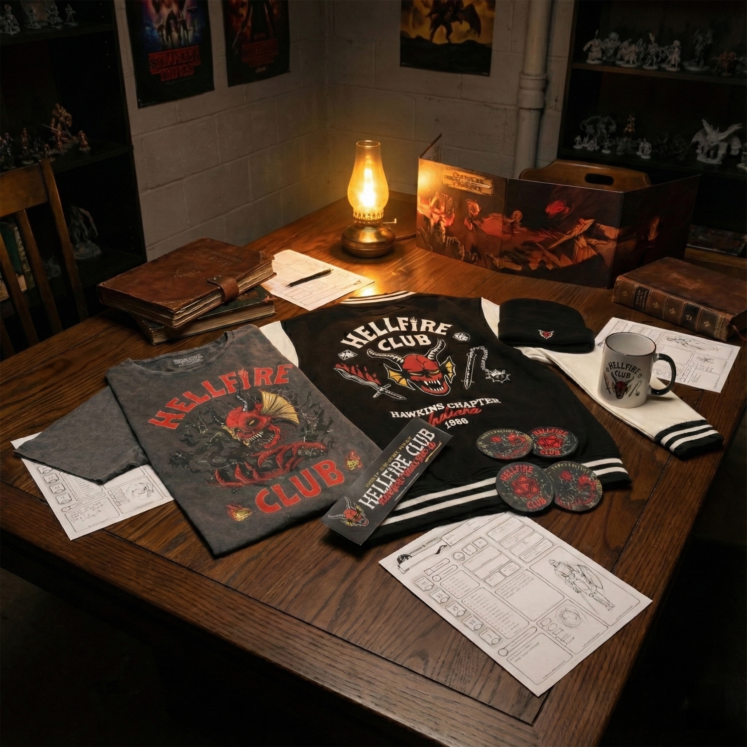 Stranger Things Limited Edition Hellfire Collector's Box - XXL