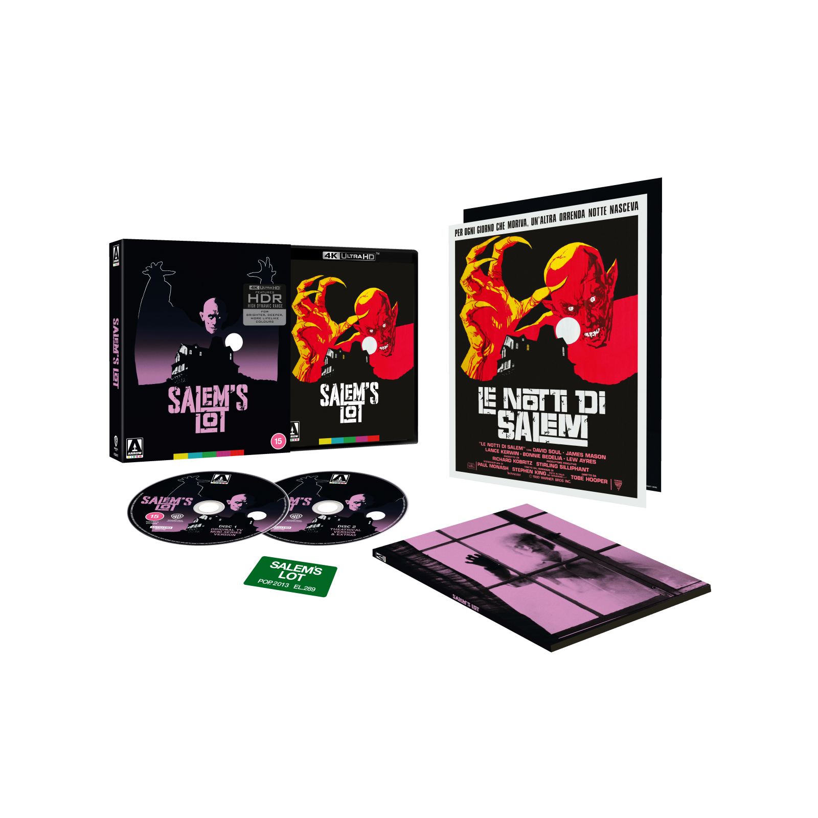 Arrow Films Salem's Lot Limited Edition 4K Ultra Hd