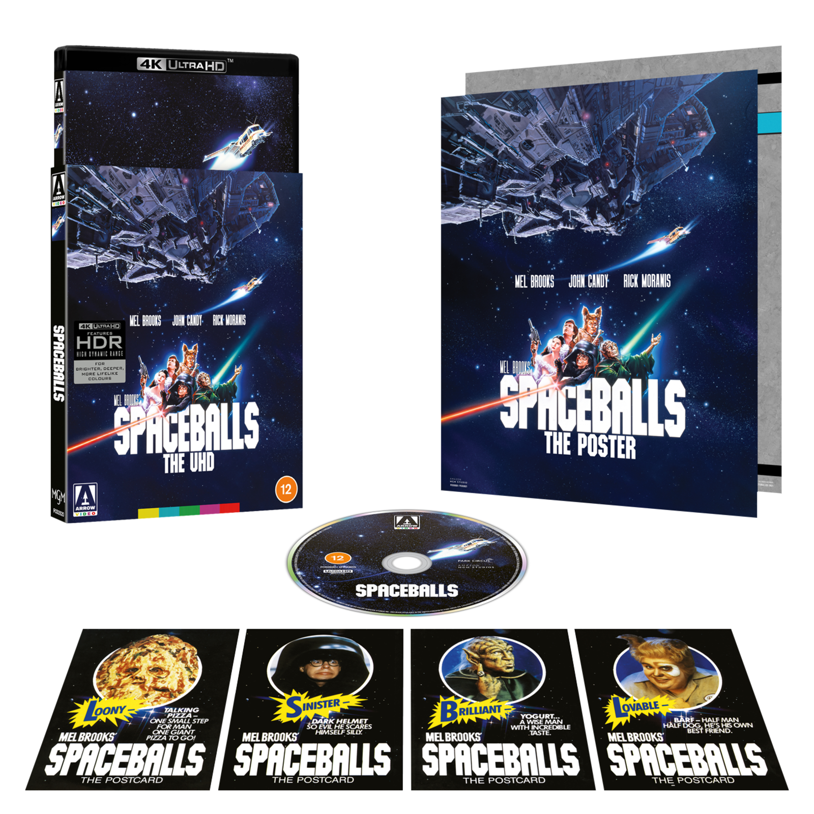 Arrow Films Spaceballs Limited Edition 4K Ultra Hd