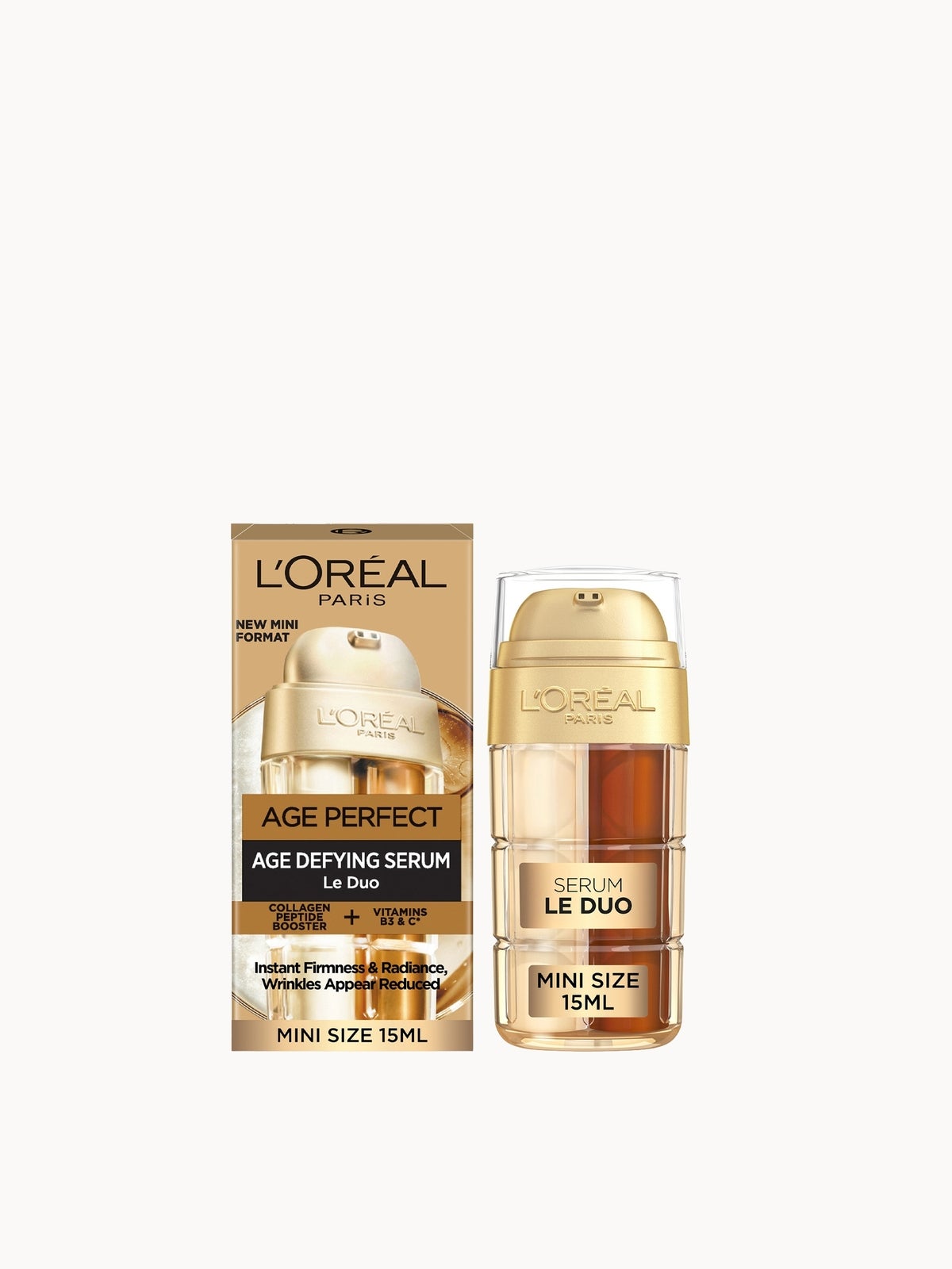 L'Oréal Paris Age Perfect Serum Le Duo with Collagen Peptides 15ml 2