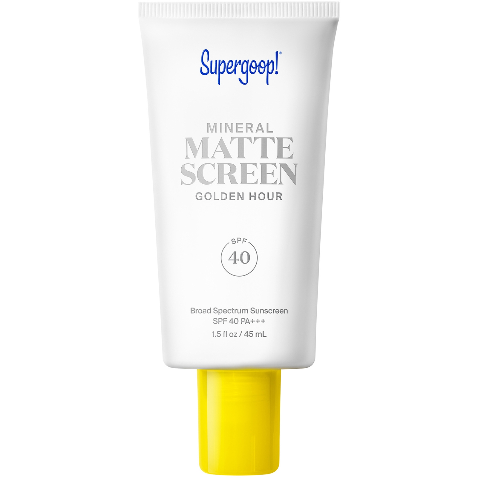 Supergoop Mineral Mattescreen Spf40 1.5oz In Gold