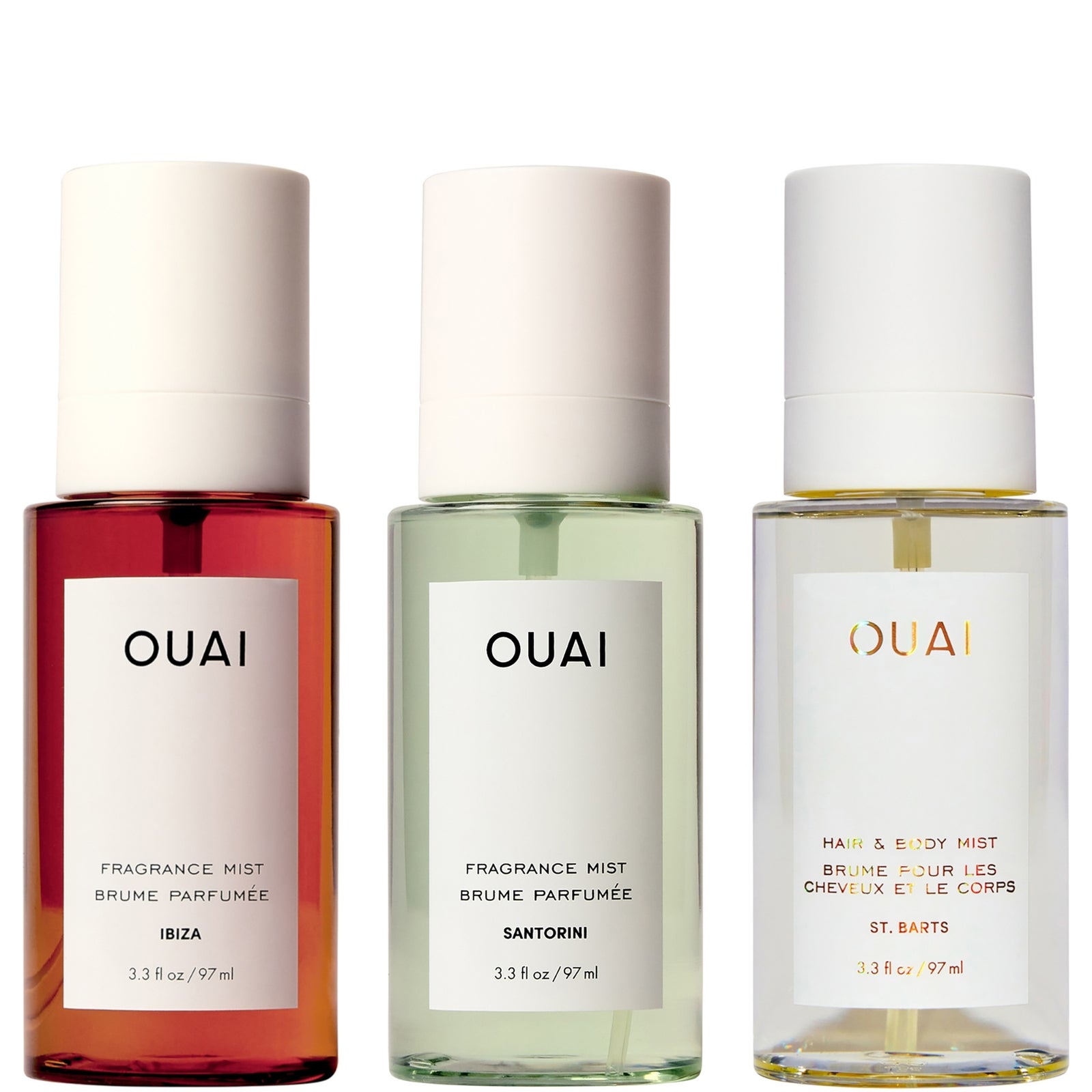 OUAI Ibiza, Santorini & St Barts Bundle