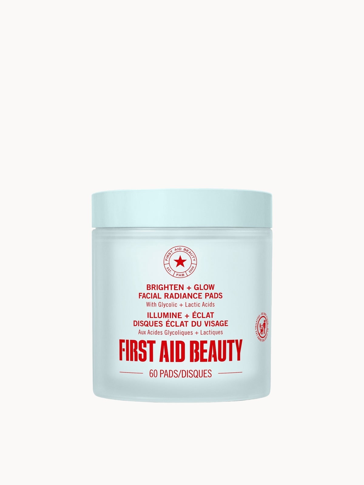 First Aid Beauty Brighten + Glow Facial Radiance Pads (60 count)