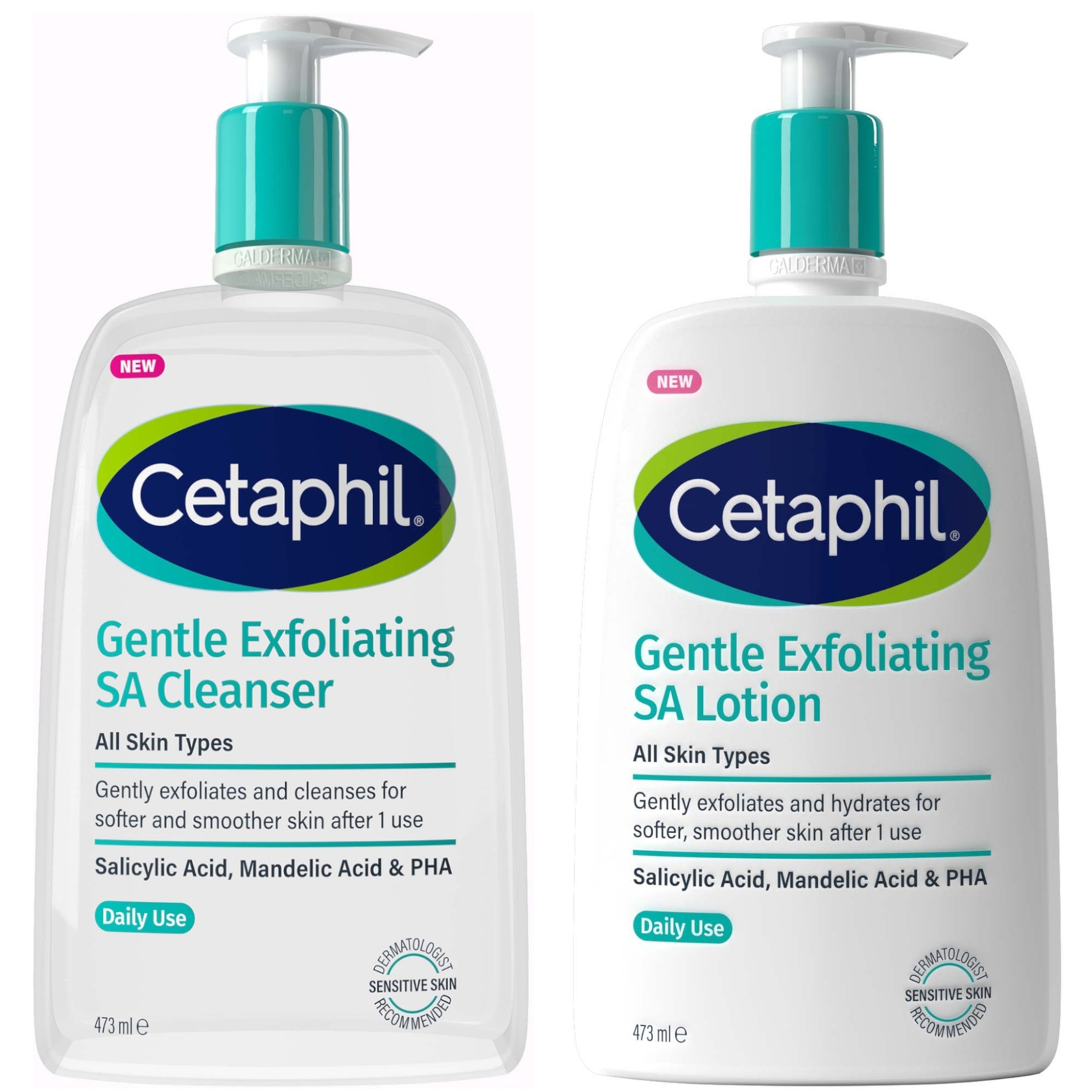 Cetaphil SA Exfoliating Daily Duo for Face & Body