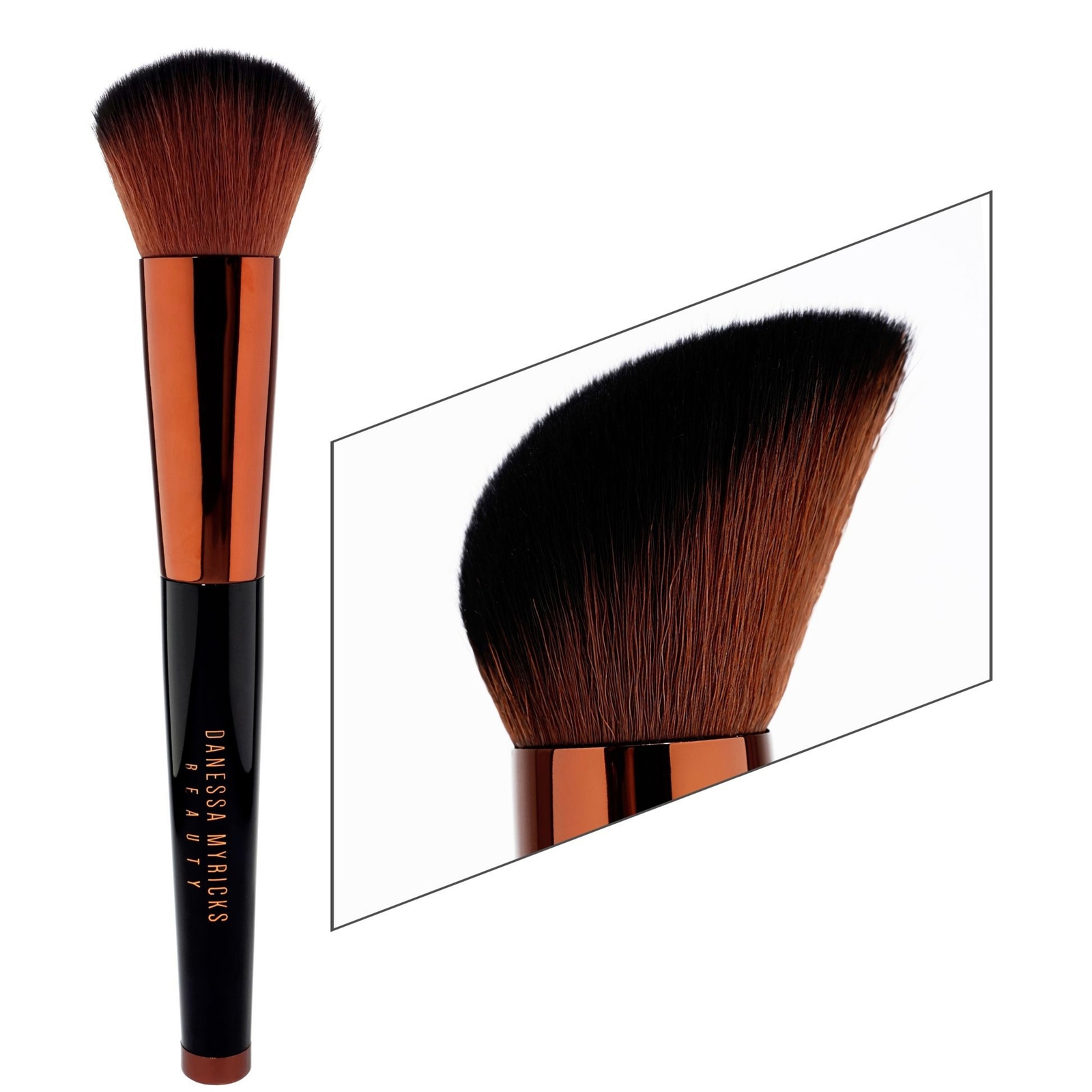 Danessa Myricks Beauty Yummy Face 1.0 All Over Complexion Brush - For Foundation, Blush, Bronzer & Powder